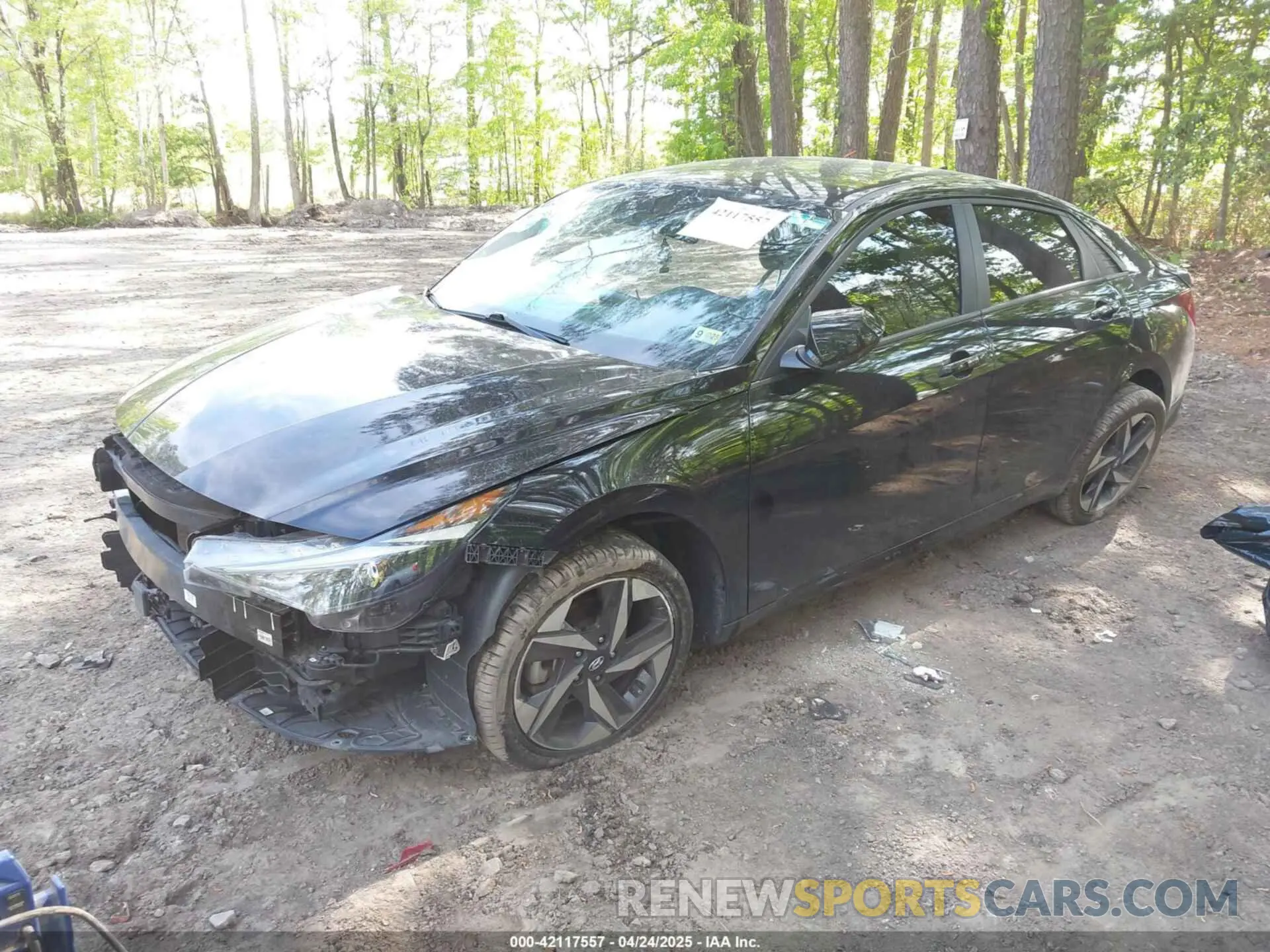 2 Photograph of a damaged car KMHLS4AG9PU536146 HYUNDAI ELANTRA 2023