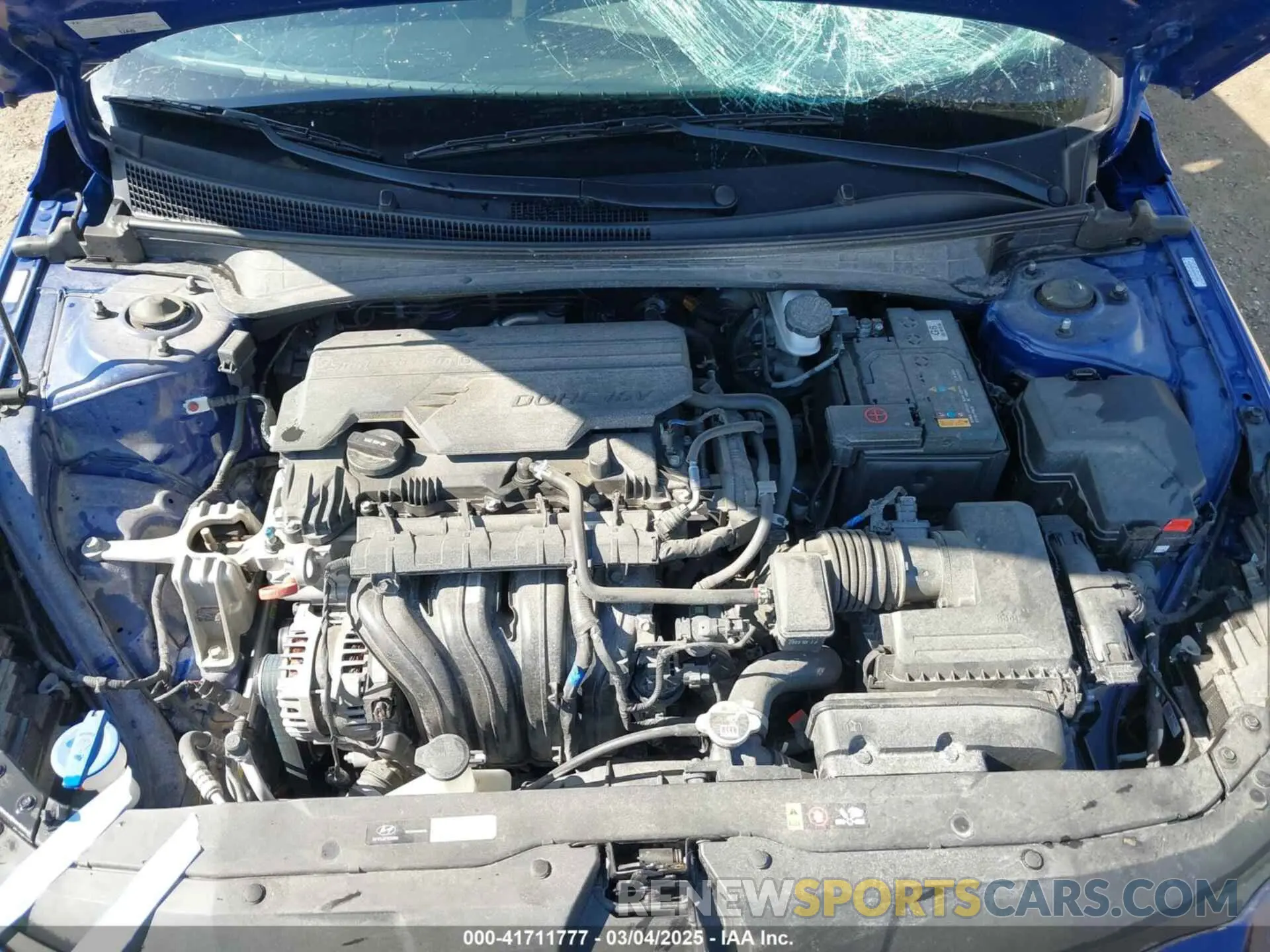 10 Photograph of a damaged car KMHLS4AG9PU569759 HYUNDAI ELANTRA 2023