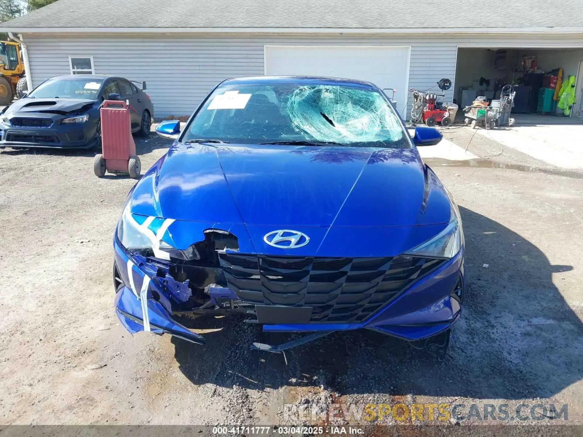 13 Photograph of a damaged car KMHLS4AG9PU569759 HYUNDAI ELANTRA 2023