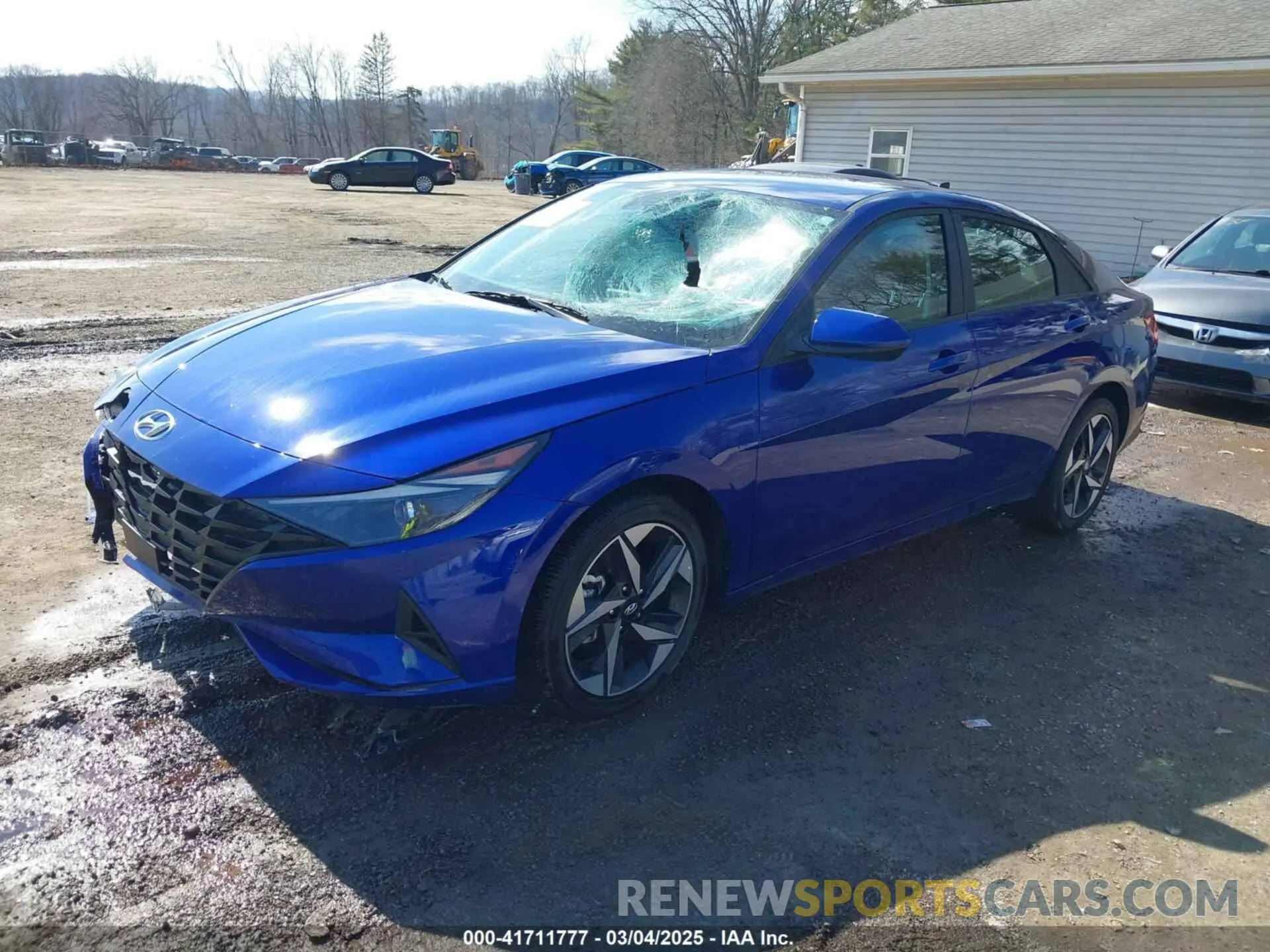2 Photograph of a damaged car KMHLS4AG9PU569759 HYUNDAI ELANTRA 2023