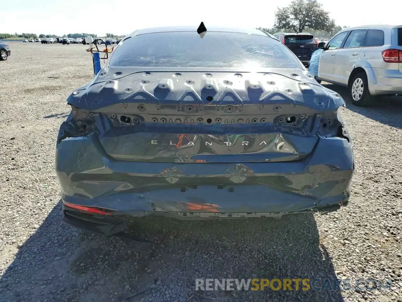 6 Photograph of a damaged car KMHLS4AG9PU575271 HYUNDAI ELANTRA 2023
