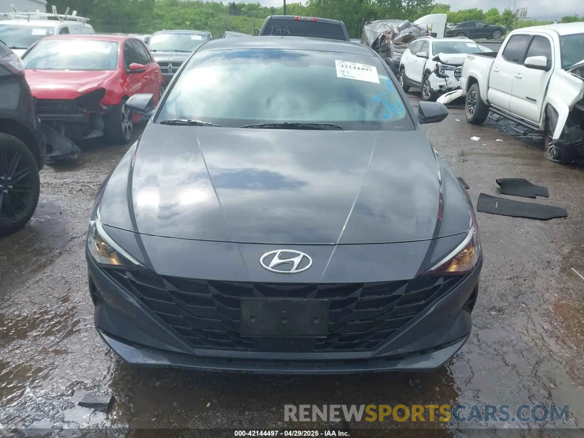 13 Photograph of a damaged car KMHLS4AG9PU580793 HYUNDAI ELANTRA 2023
