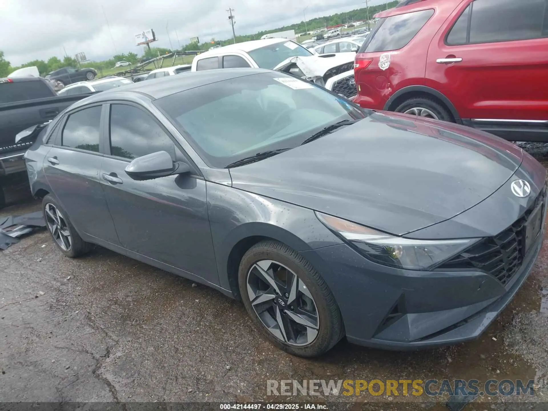 14 Photograph of a damaged car KMHLS4AG9PU580793 HYUNDAI ELANTRA 2023