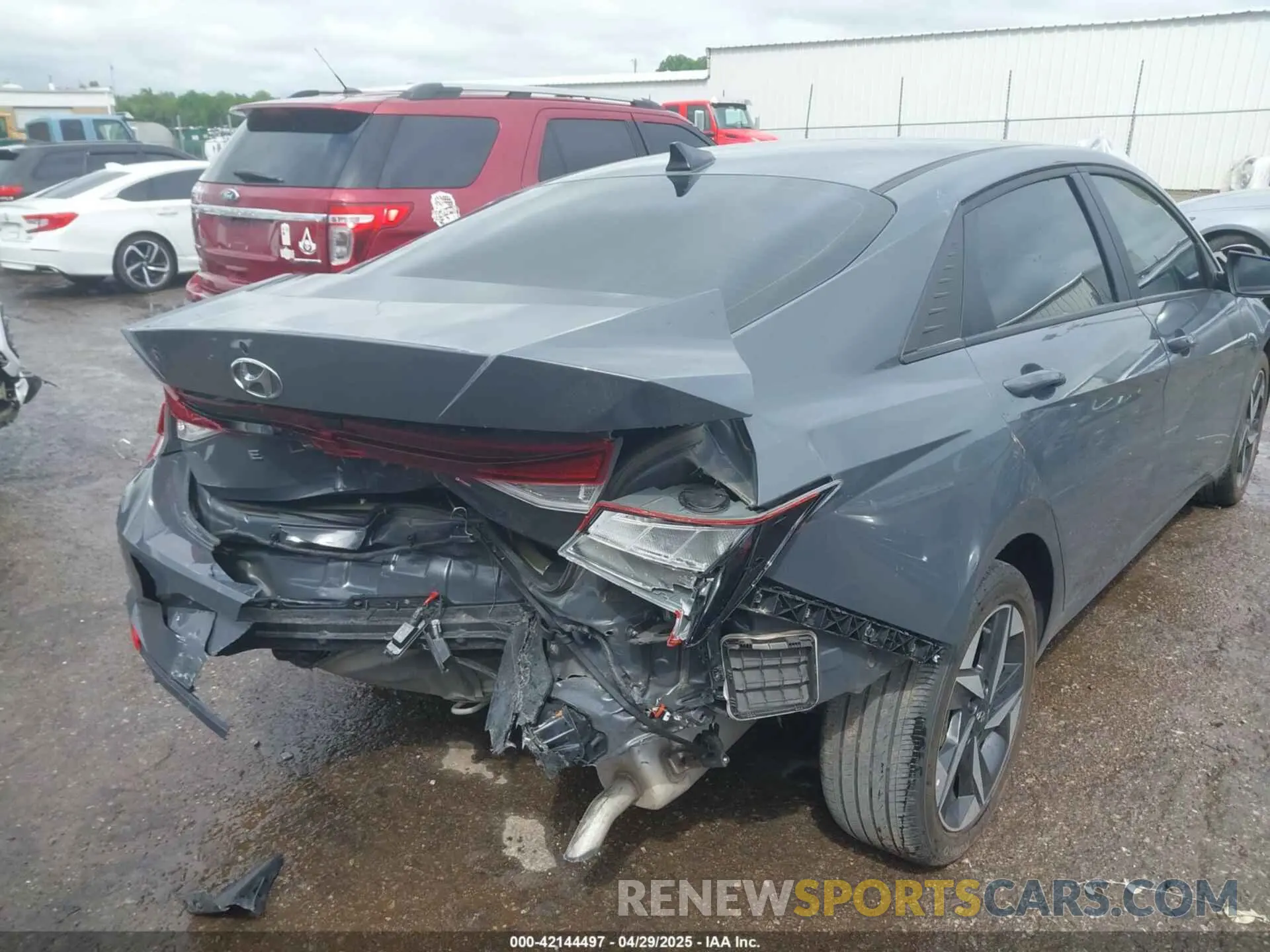6 Photograph of a damaged car KMHLS4AG9PU580793 HYUNDAI ELANTRA 2023