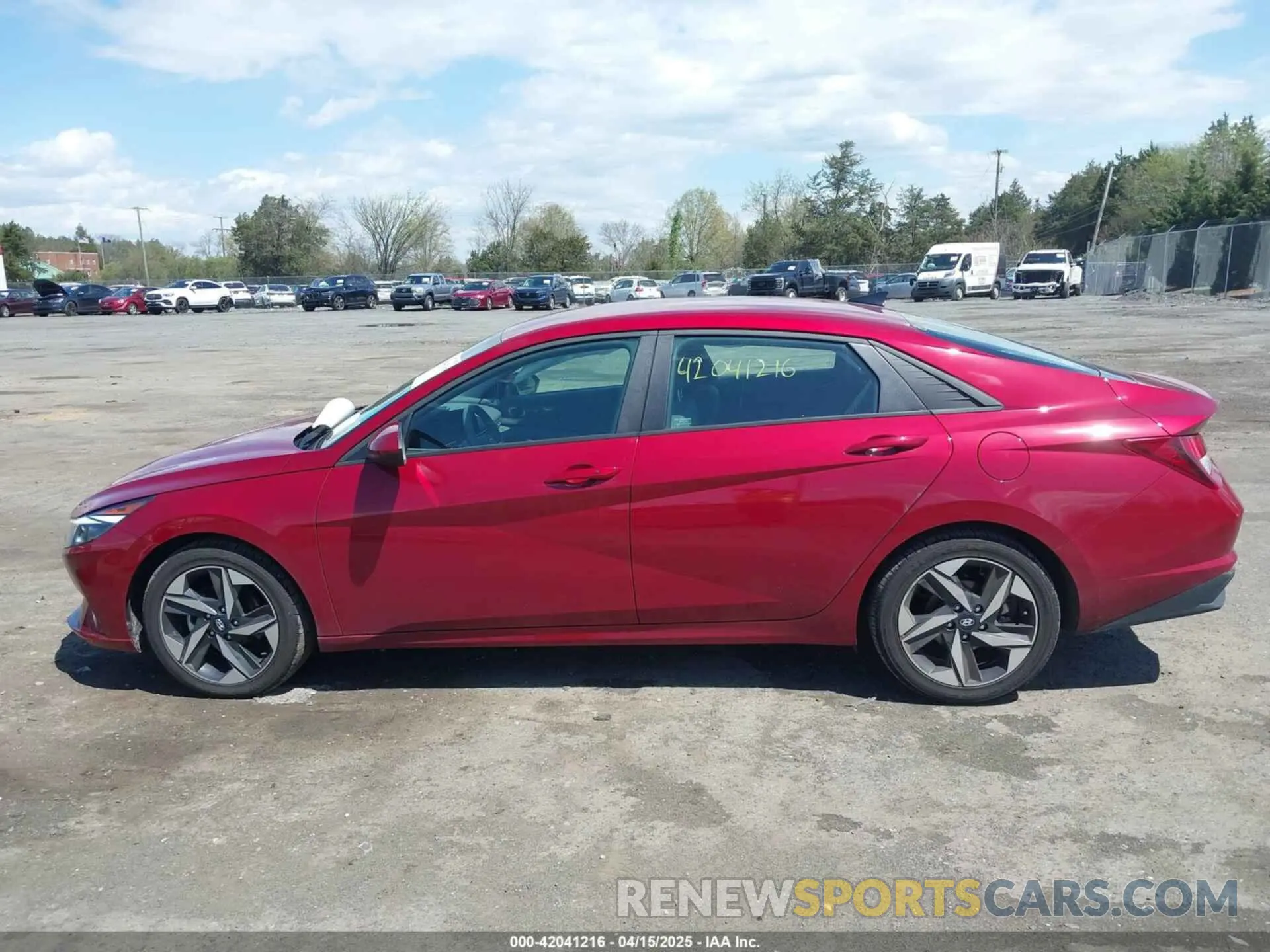 14 Photograph of a damaged car KMHLS4AG9PU614683 HYUNDAI ELANTRA 2023
