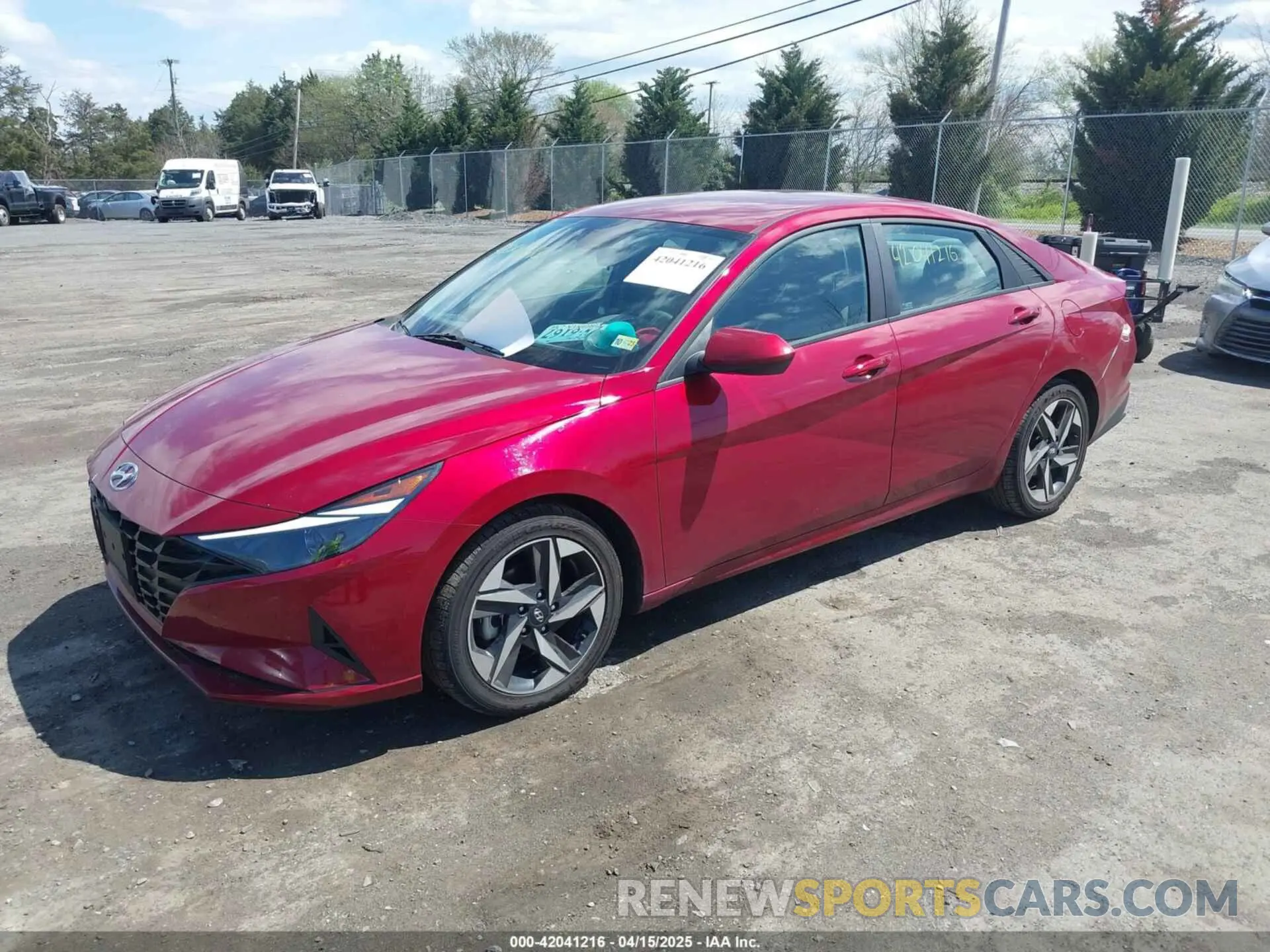 2 Photograph of a damaged car KMHLS4AG9PU614683 HYUNDAI ELANTRA 2023