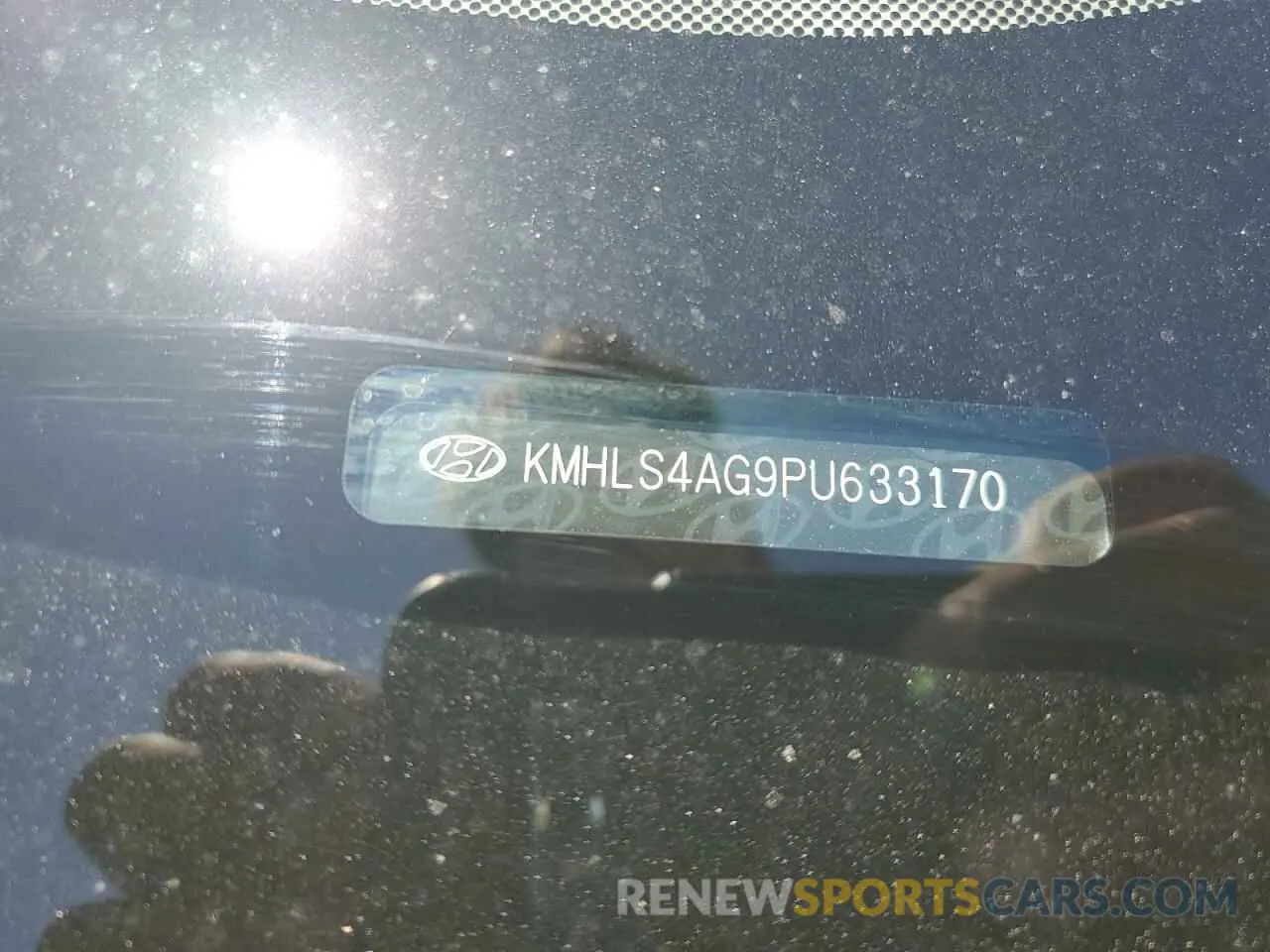 12 Photograph of a damaged car KMHLS4AG9PU633170 HYUNDAI ELANTRA 2023