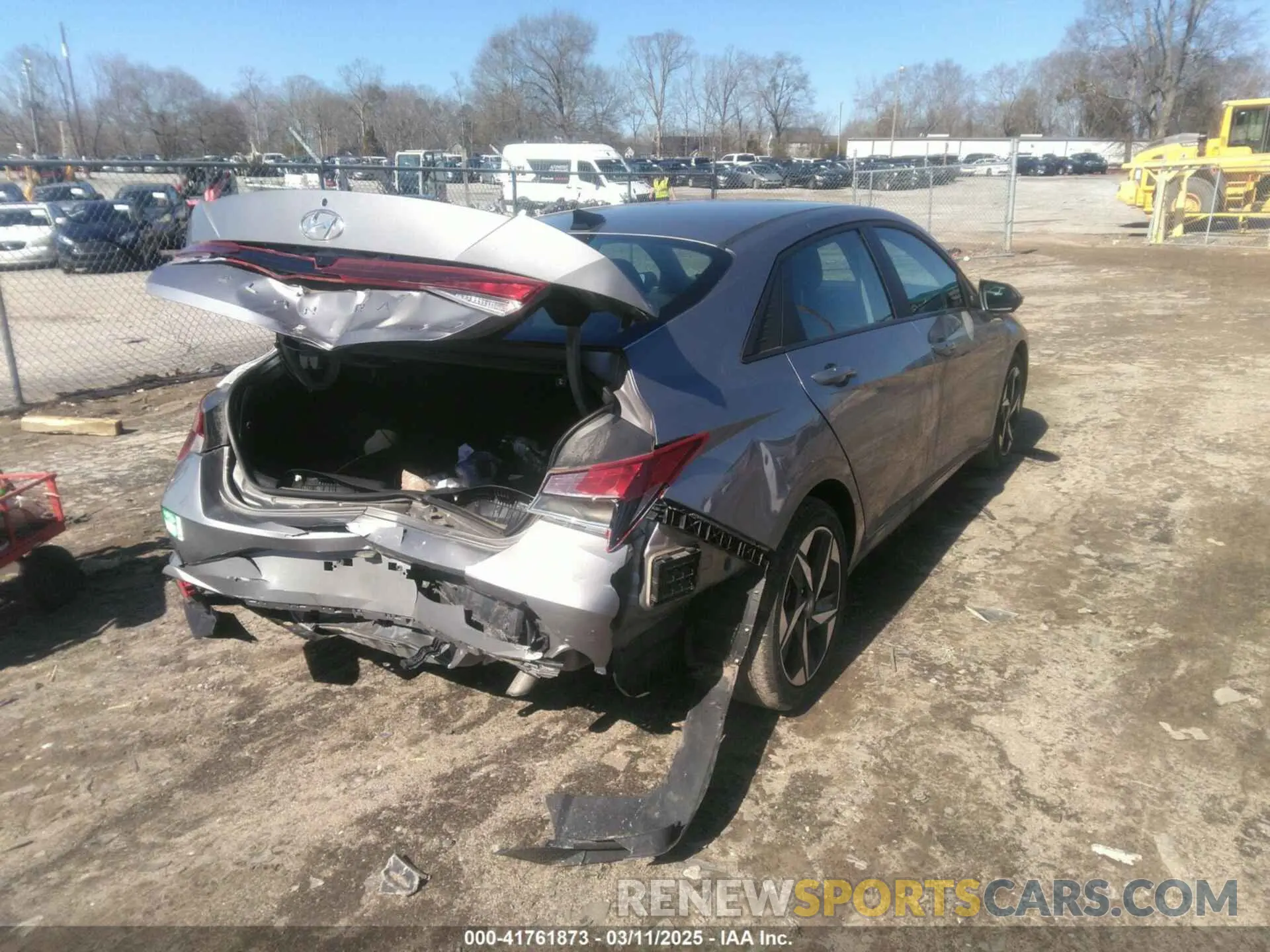 4 Photograph of a damaged car KMHLS4AGXPU402648 HYUNDAI ELANTRA 2023