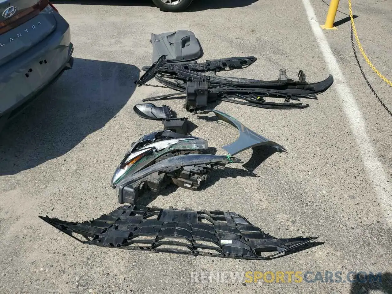 12 Photograph of a damaged car KMHLS4AGXPU431938 HYUNDAI ELANTRA 2023
