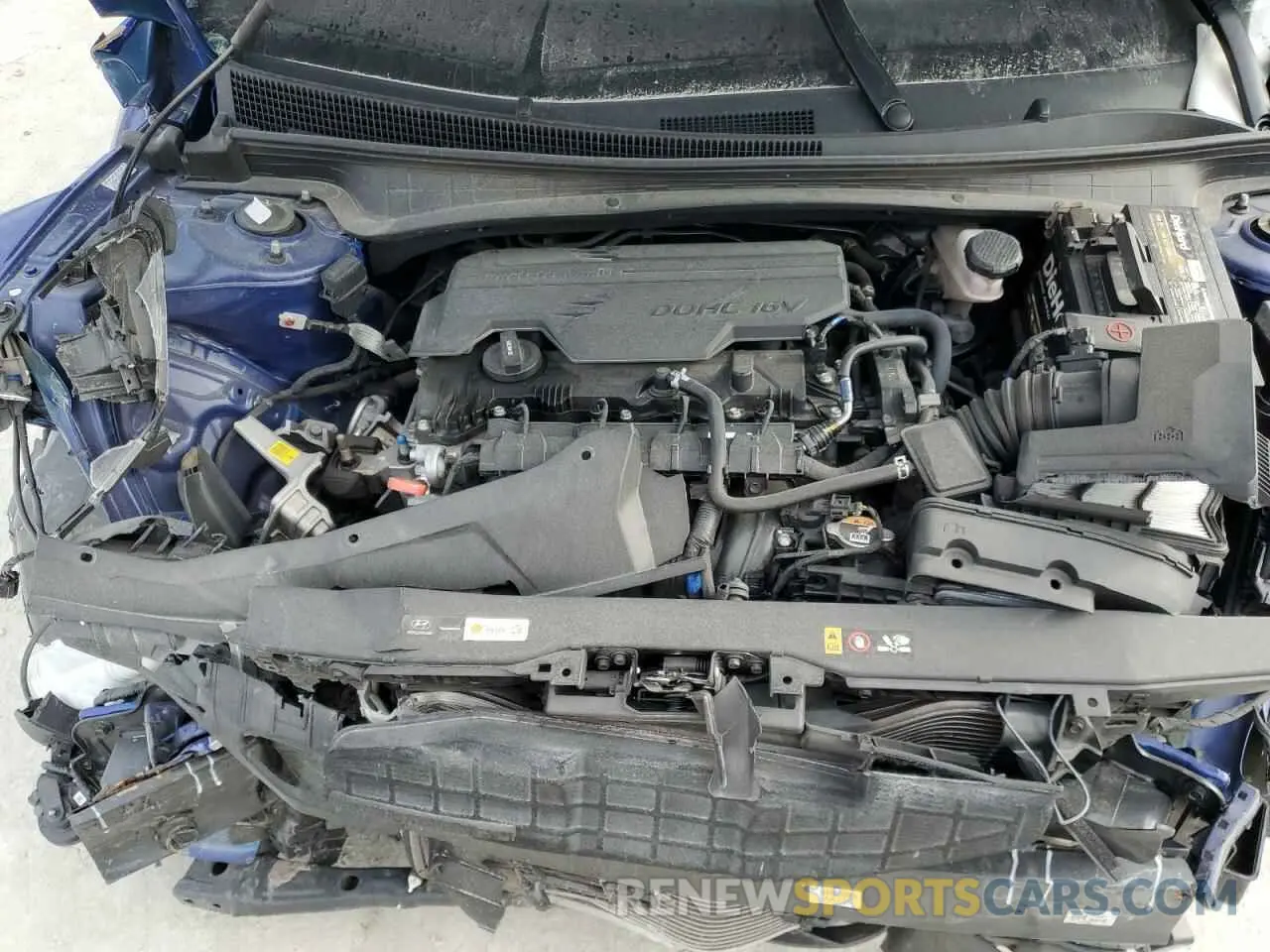 11 Photograph of a damaged car KMHLS4AGXPU484591 HYUNDAI ELANTRA 2023