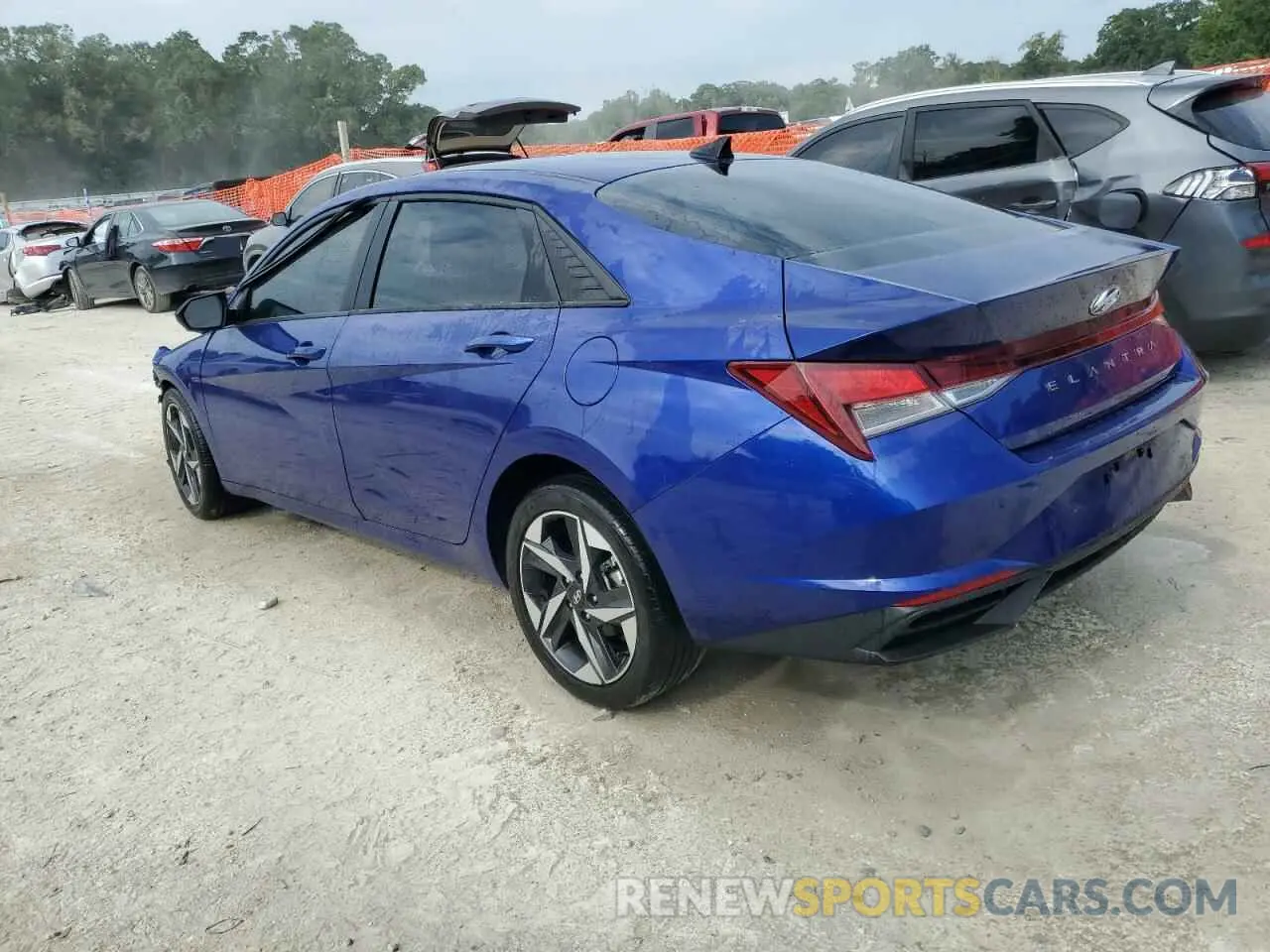 2 Photograph of a damaged car KMHLS4AGXPU484591 HYUNDAI ELANTRA 2023