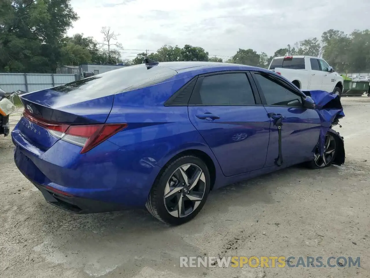 3 Photograph of a damaged car KMHLS4AGXPU484591 HYUNDAI ELANTRA 2023
