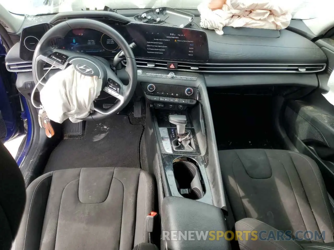 8 Photograph of a damaged car KMHLS4AGXPU484591 HYUNDAI ELANTRA 2023