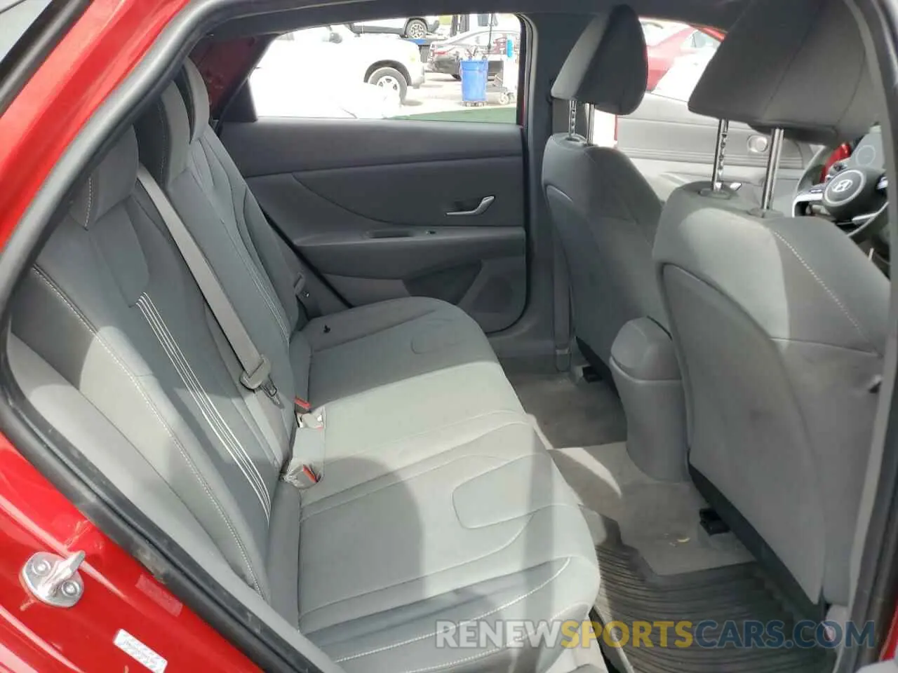 10 Photograph of a damaged car KMHLS4AGXPU489063 HYUNDAI ELANTRA 2023