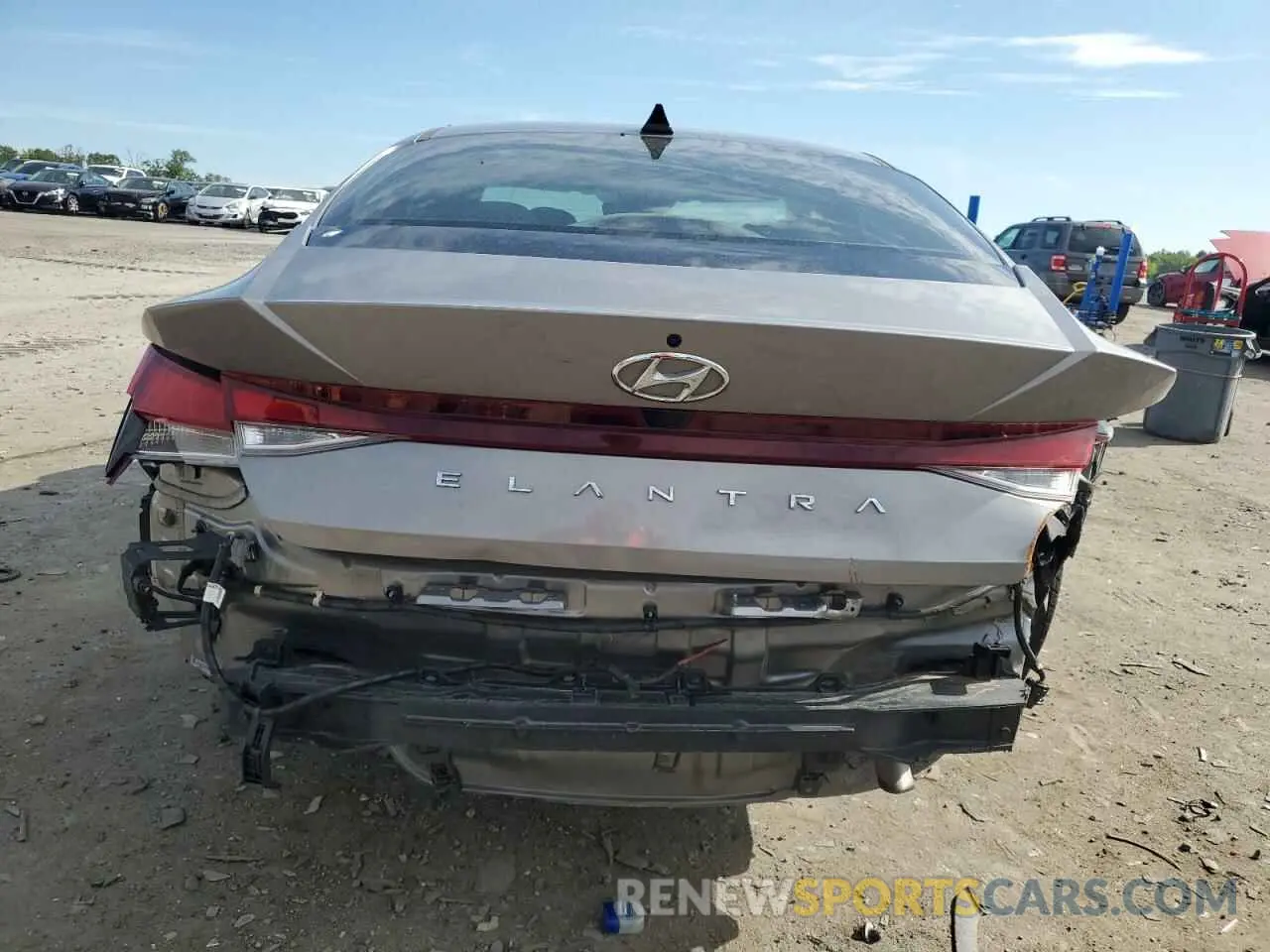 6 Photograph of a damaged car KMHLS4AGXPU508632 HYUNDAI ELANTRA 2023