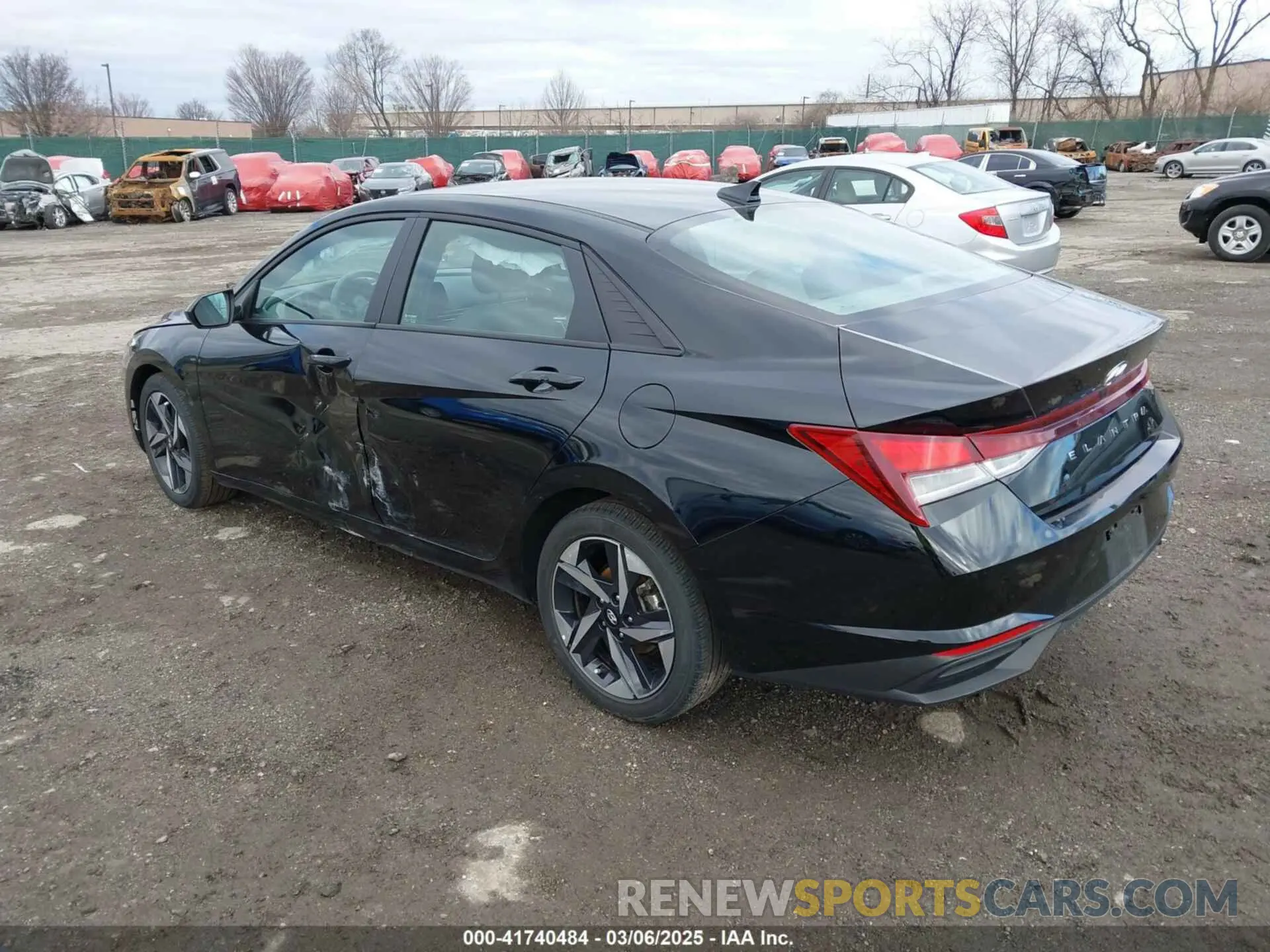 3 Photograph of a damaged car KMHLS4AGXPU534311 HYUNDAI ELANTRA 2023