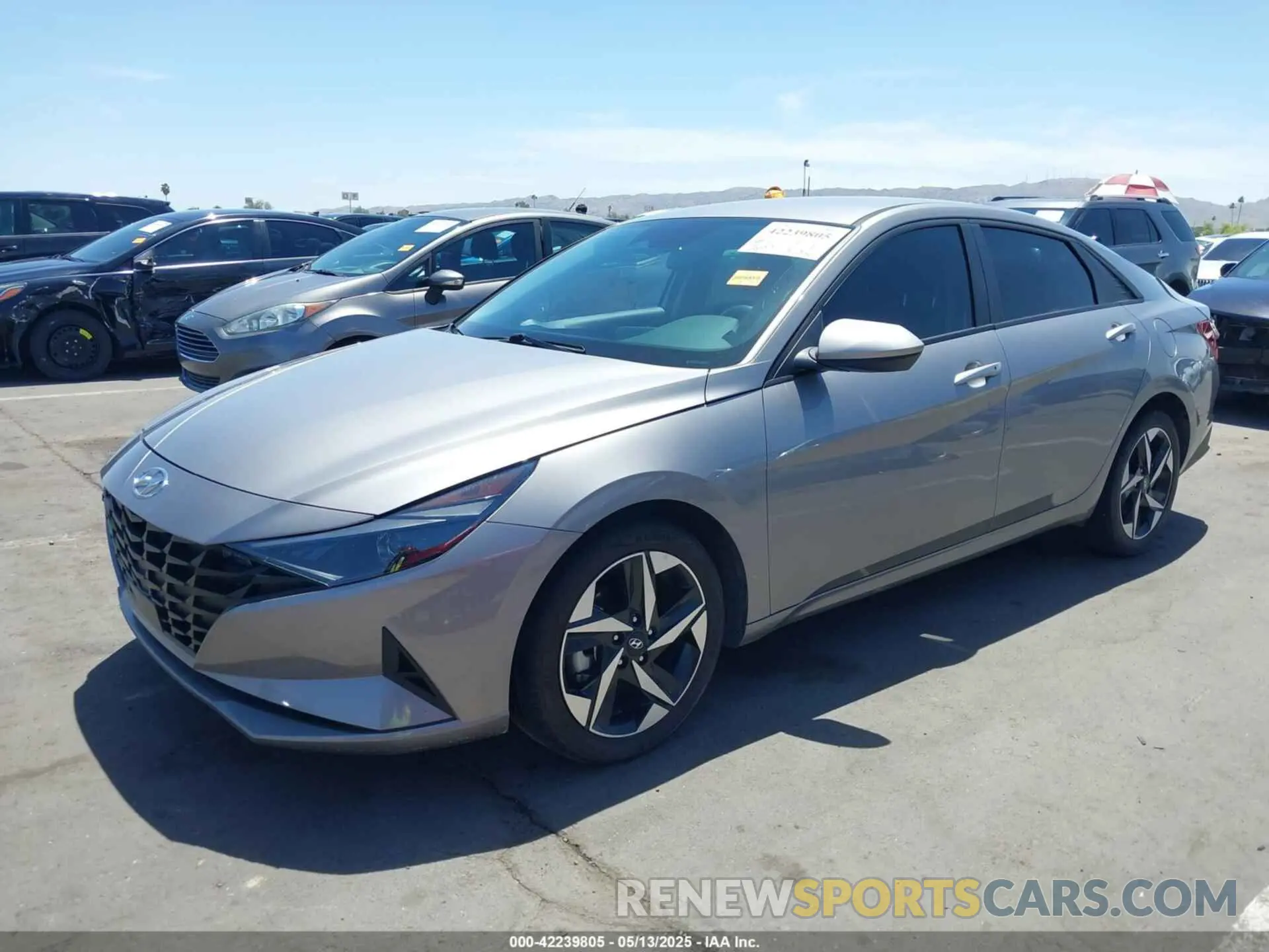 2 Photograph of a damaged car KMHLS4AGXPU545373 HYUNDAI ELANTRA 2023