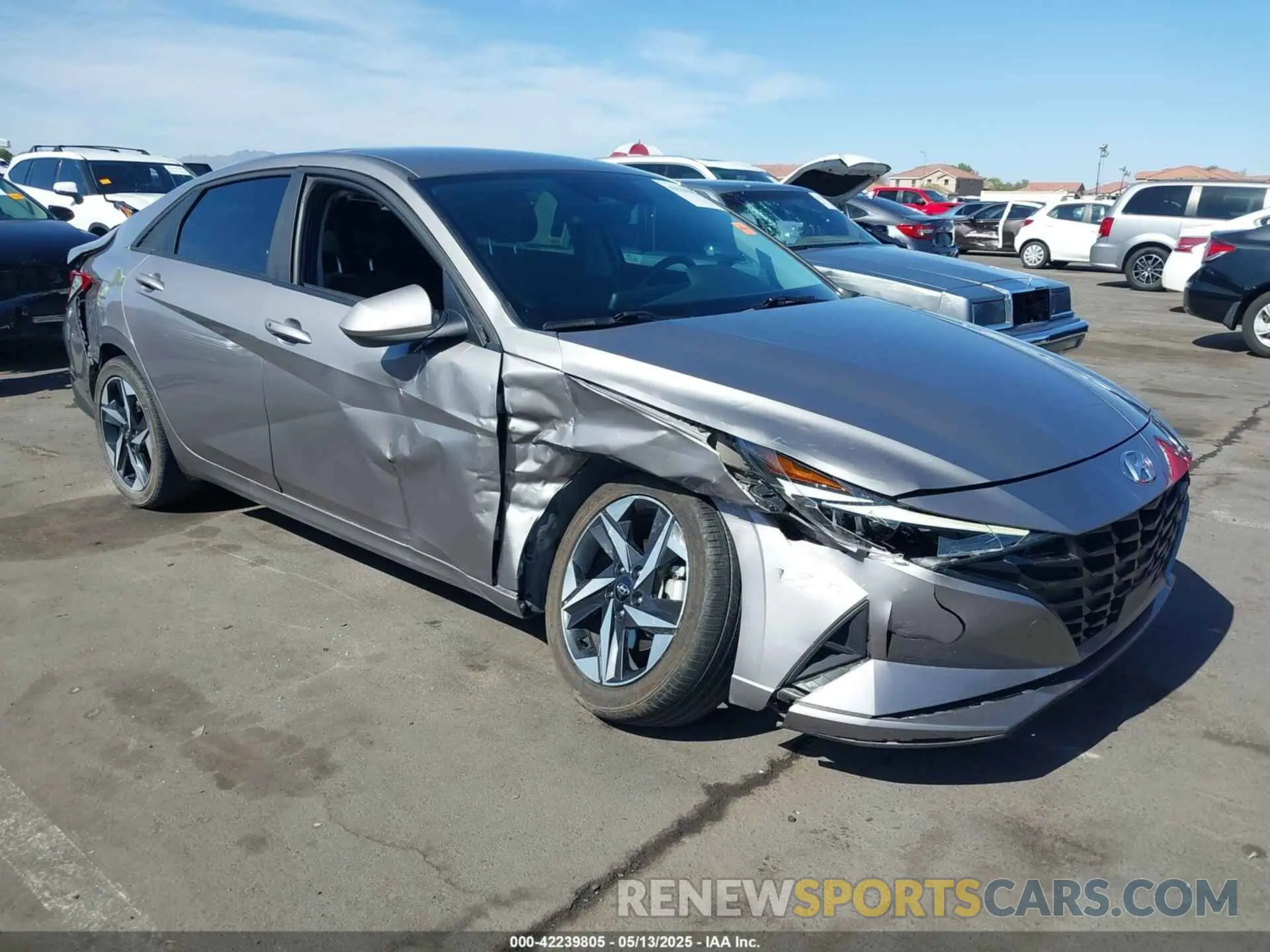 6 Photograph of a damaged car KMHLS4AGXPU545373 HYUNDAI ELANTRA 2023