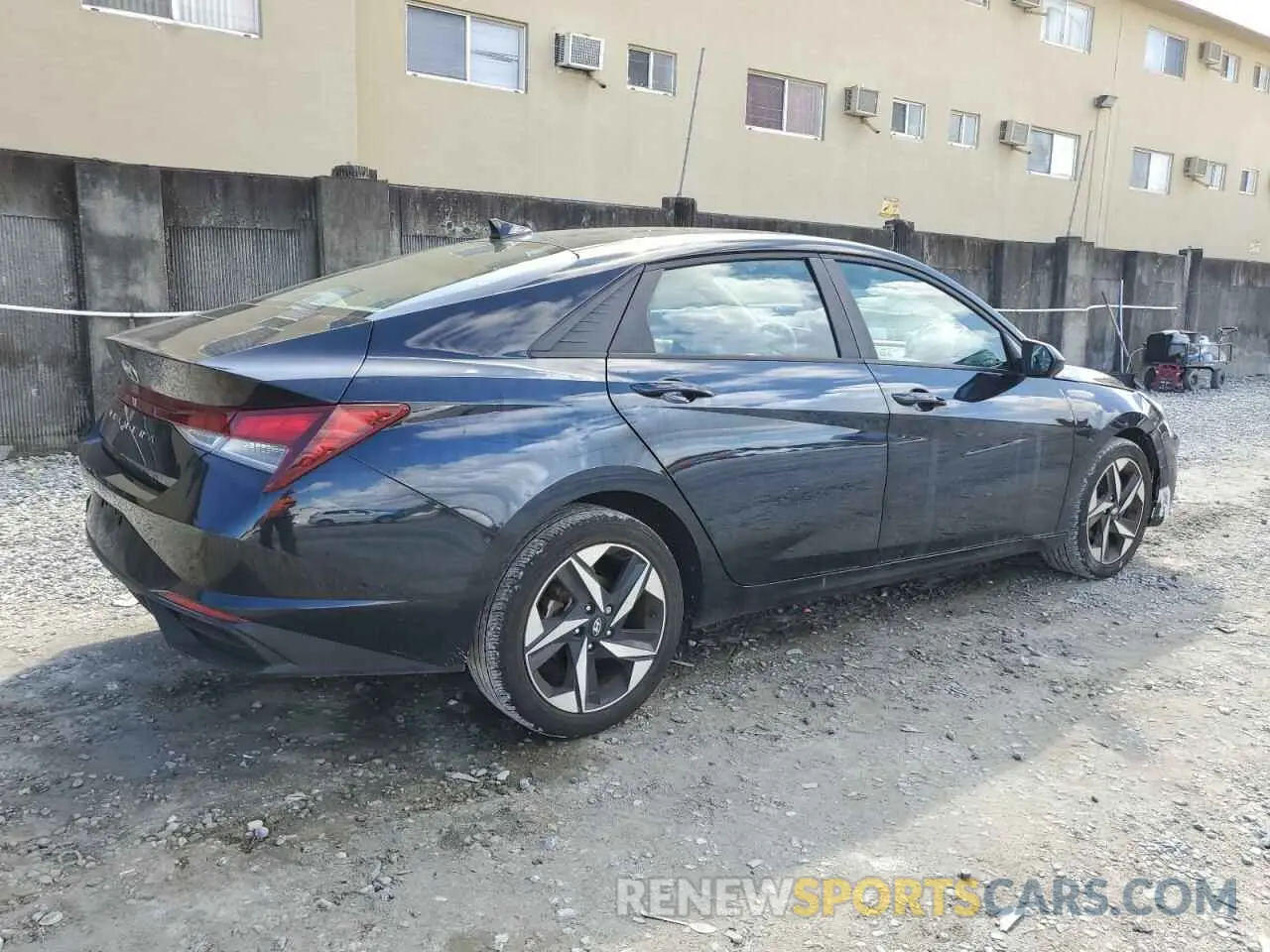 3 Photograph of a damaged car KMHLS4AGXPU552422 HYUNDAI ELANTRA 2023