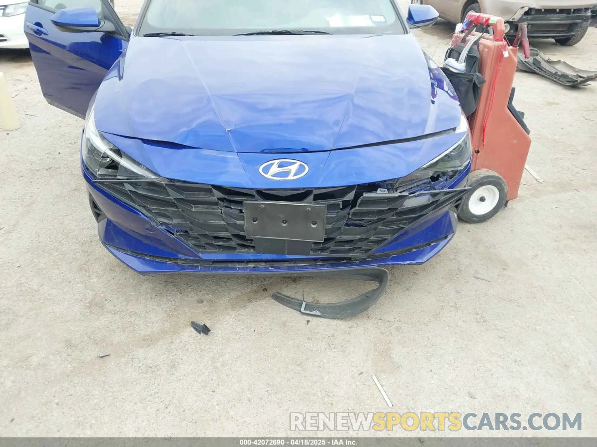 6 Photograph of a damaged car KMHLS4AGXPU564831 HYUNDAI ELANTRA 2023