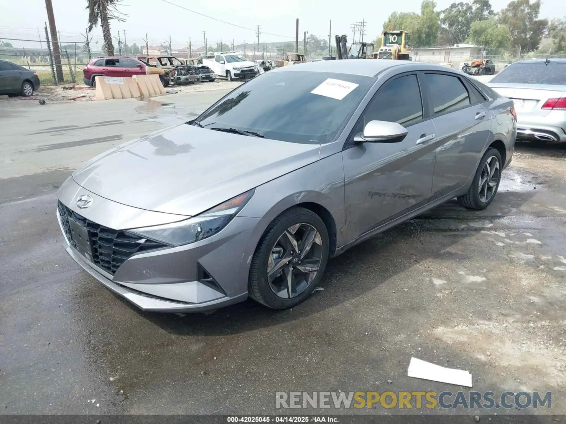 2 Photograph of a damaged car KMHLS4AGXPU603059 HYUNDAI ELANTRA 2023