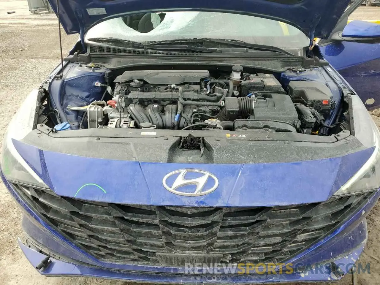 11 Photograph of a damaged car KMHLS4AGXPU603496 HYUNDAI ELANTRA 2023