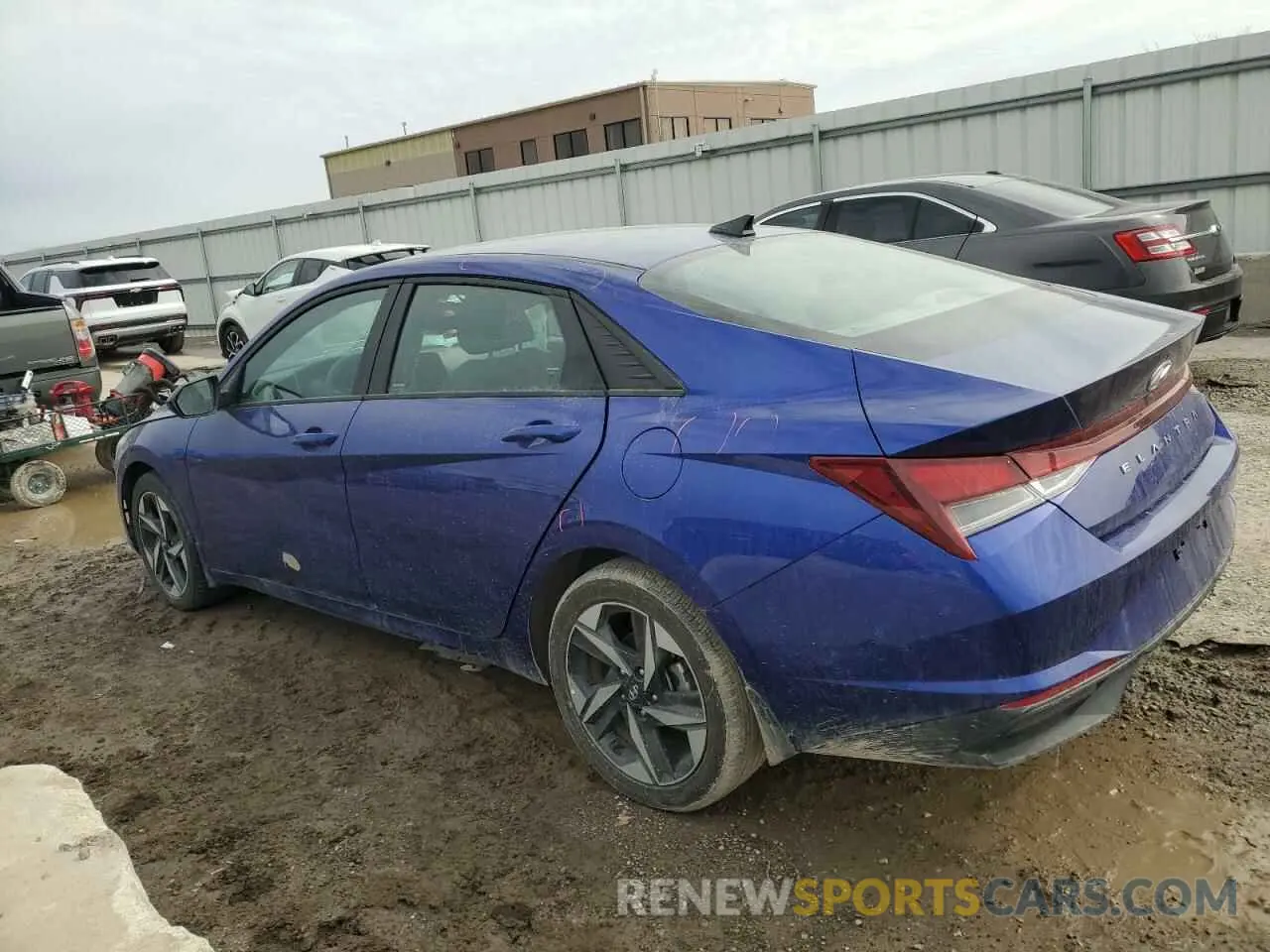 2 Photograph of a damaged car KMHLS4AGXPU603496 HYUNDAI ELANTRA 2023