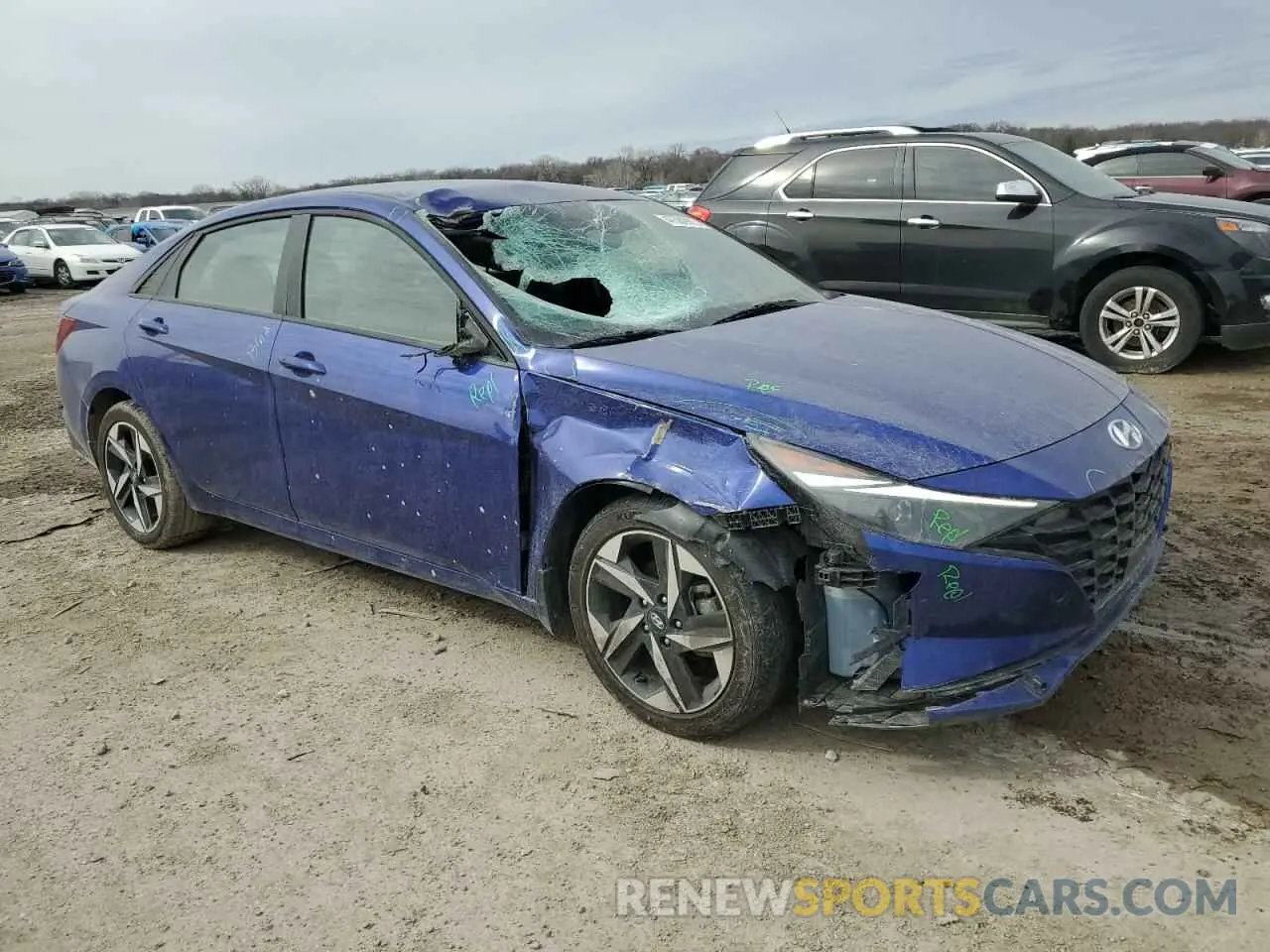 4 Photograph of a damaged car KMHLS4AGXPU603496 HYUNDAI ELANTRA 2023