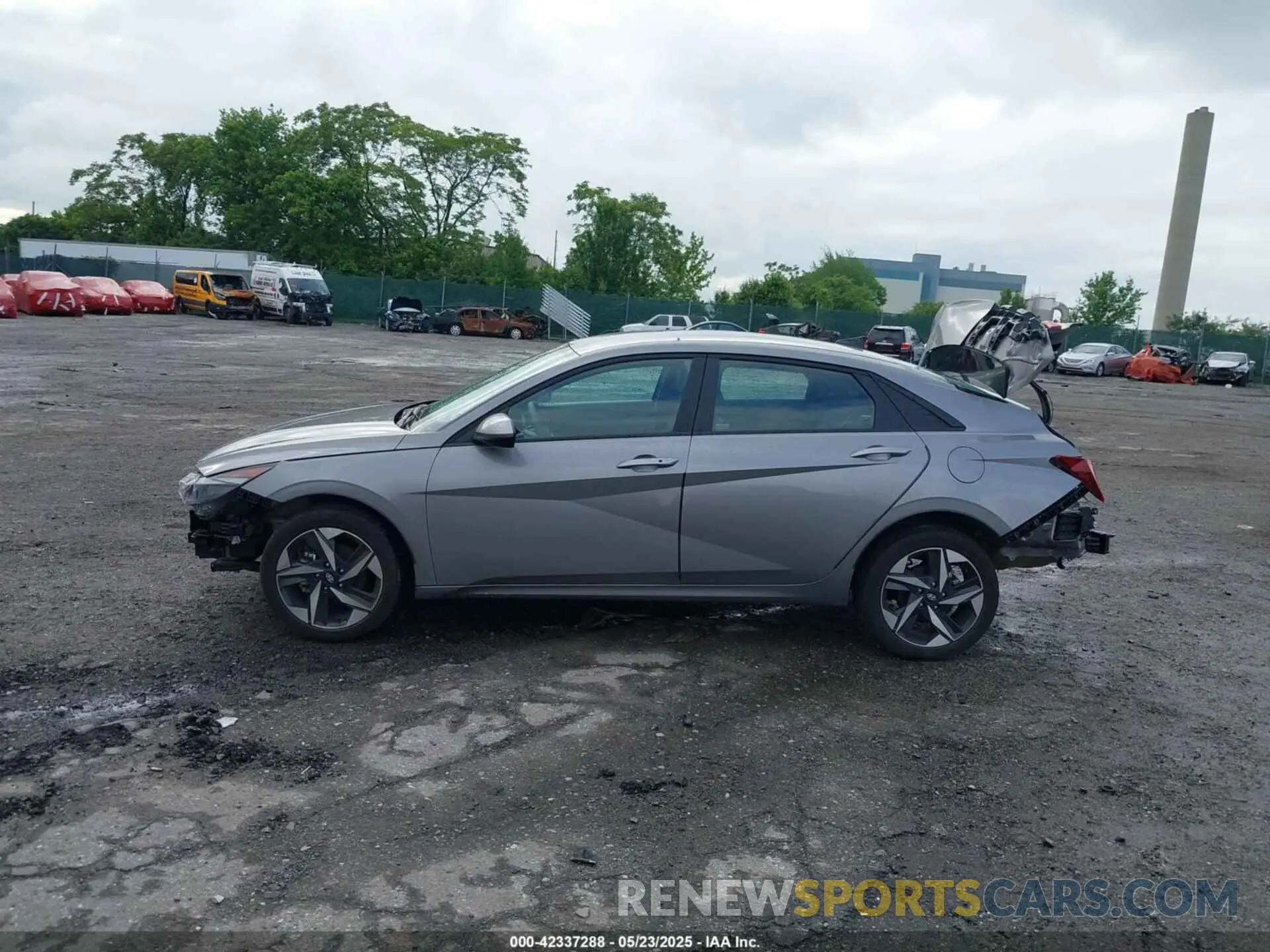 14 Photograph of a damaged car KMHLS4AGXPU611730 HYUNDAI ELANTRA 2023