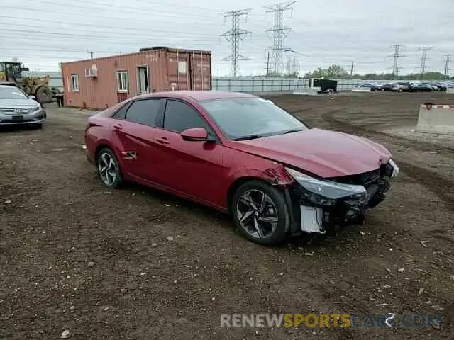 14 Photograph of a damaged car KMHLS4AGXPU617964 HYUNDAI ELANTRA 2023