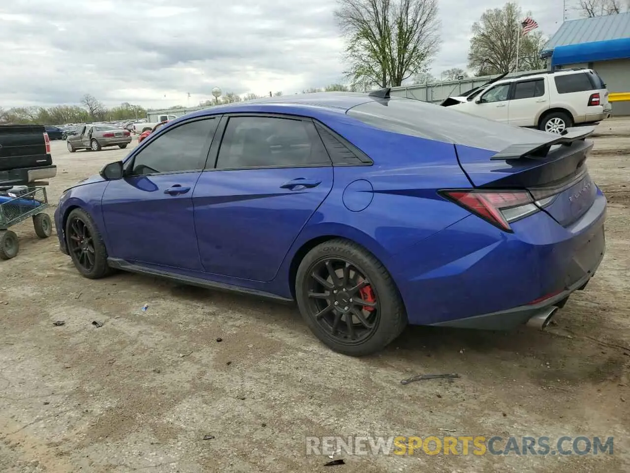 2 Photograph of a damaged car KMHLW4AK0PU016782 HYUNDAI ELANTRA 2023