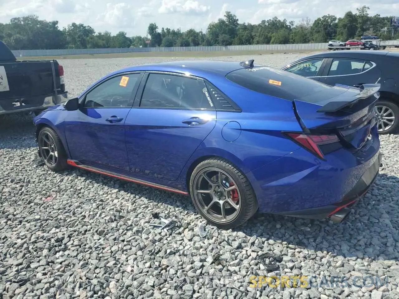 2 Photograph of a damaged car KMHLW4AK1PU011865 HYUNDAI ELANTRA 2023