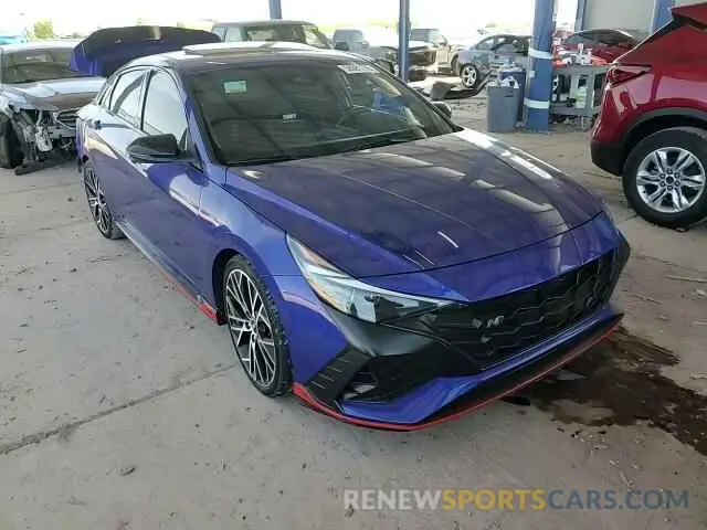 14 Photograph of a damaged car KMHLW4AK1PU016547 HYUNDAI ELANTRA 2023