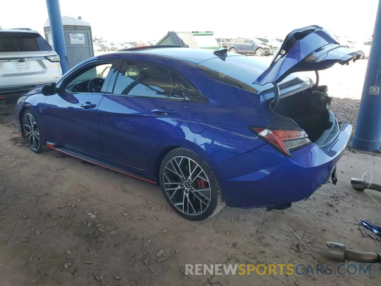 2 Photograph of a damaged car KMHLW4AK1PU016547 HYUNDAI ELANTRA 2023