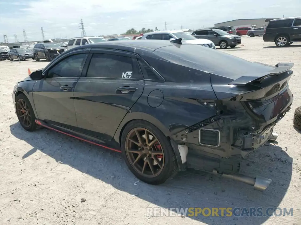2 Photograph of a damaged car KMHLW4AK3PU016730 HYUNDAI ELANTRA 2023
