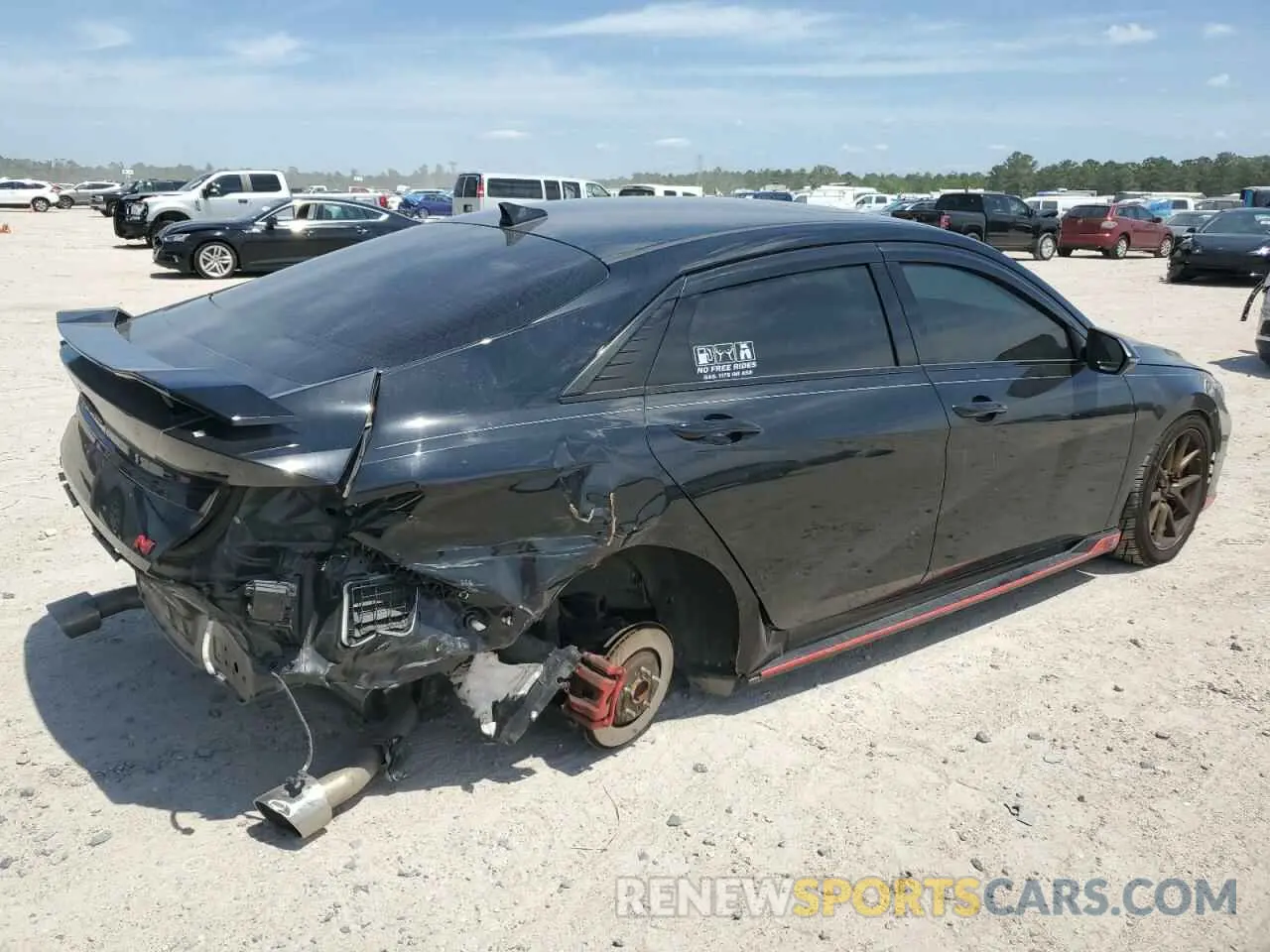 3 Photograph of a damaged car KMHLW4AK3PU016730 HYUNDAI ELANTRA 2023