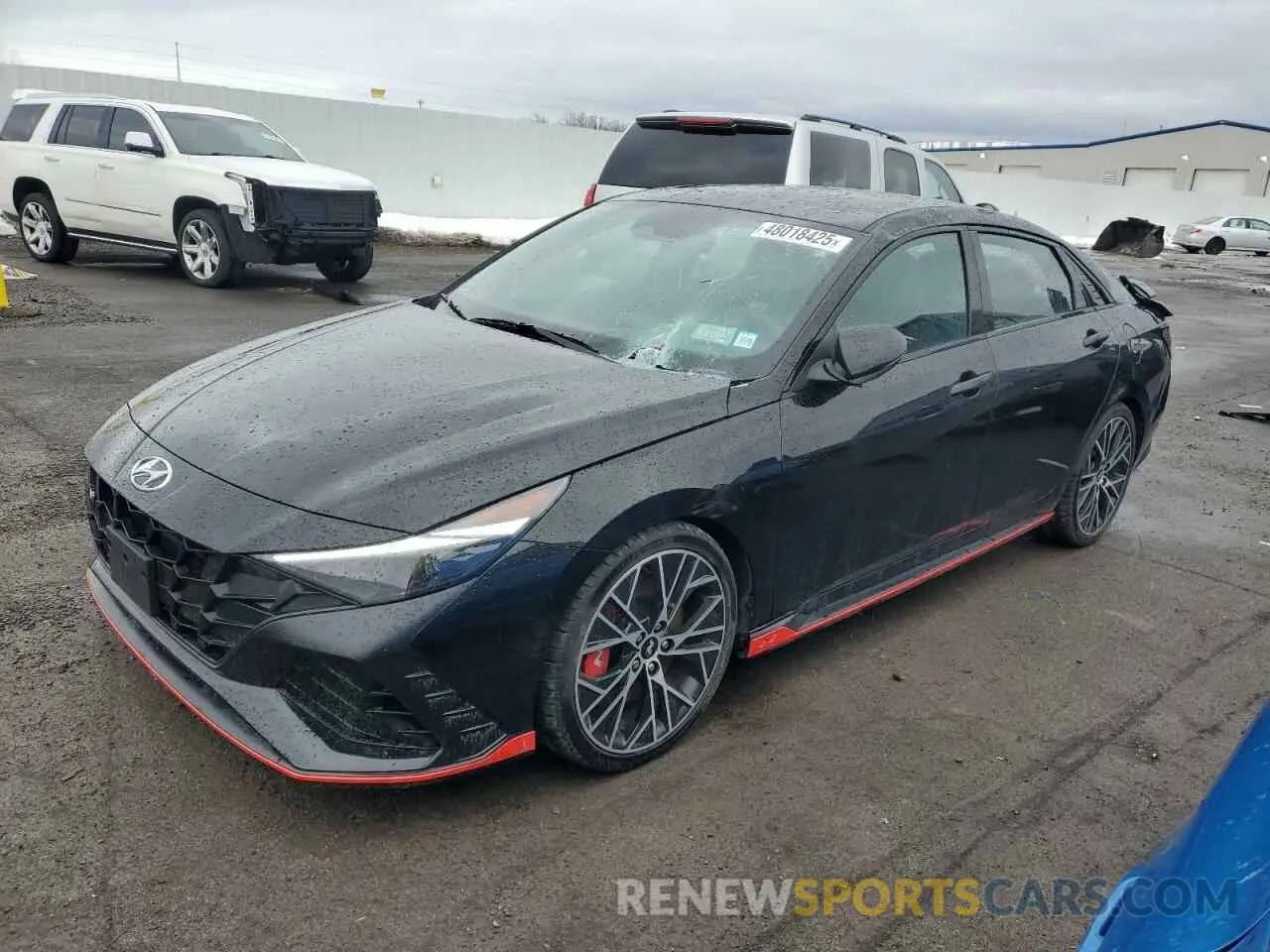 1 Photograph of a damaged car KMHLW4AK3PU017649 HYUNDAI ELANTRA 2023