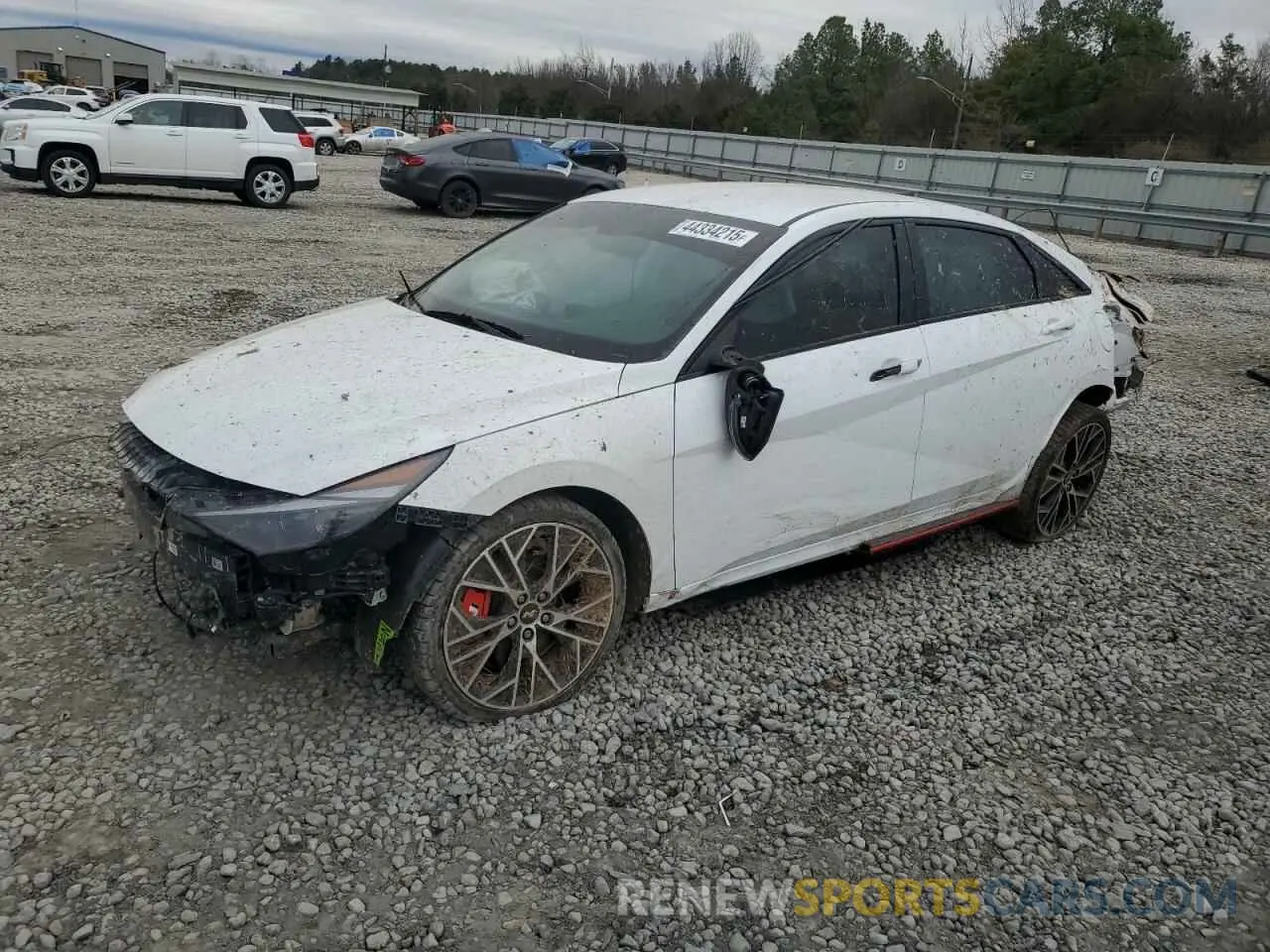 1 Photograph of a damaged car KMHLW4AK7PU011532 HYUNDAI ELANTRA 2023