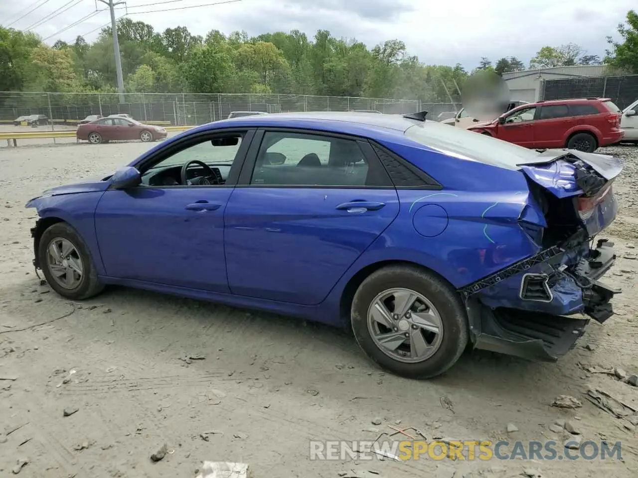 2 Photograph of a damaged car KMHLL4DG0RU662617 HYUNDAI ELANTRA 2024