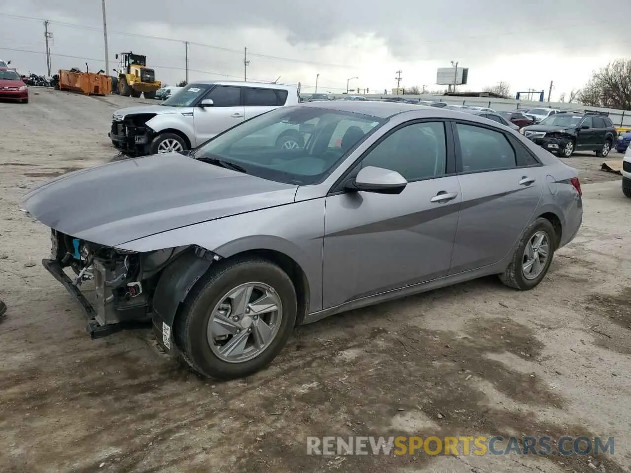 1 Photograph of a damaged car KMHLL4DG0RU730916 HYUNDAI ELANTRA 2024