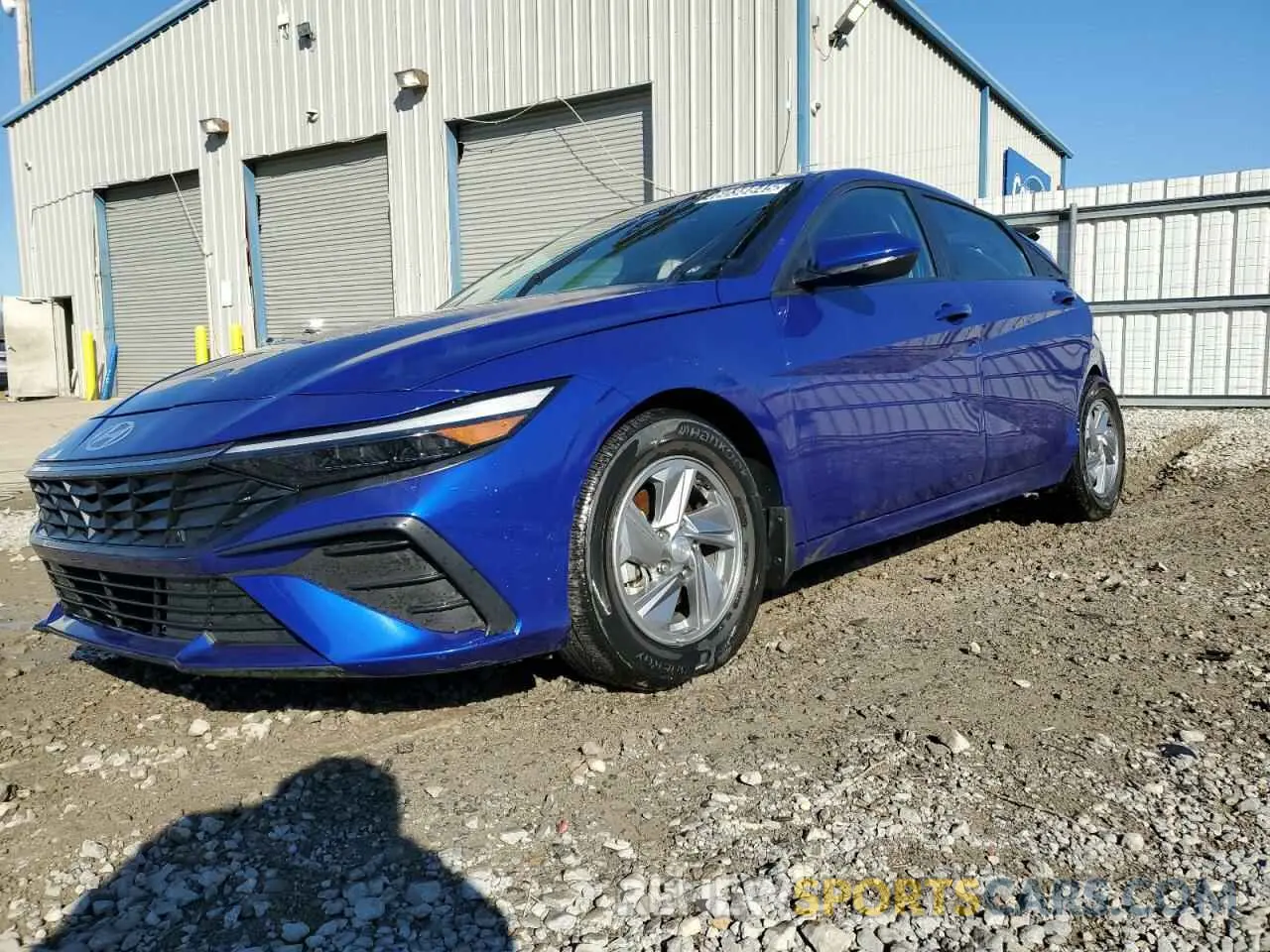 1 Photograph of a damaged car KMHLL4DG0RU740930 HYUNDAI ELANTRA 2024