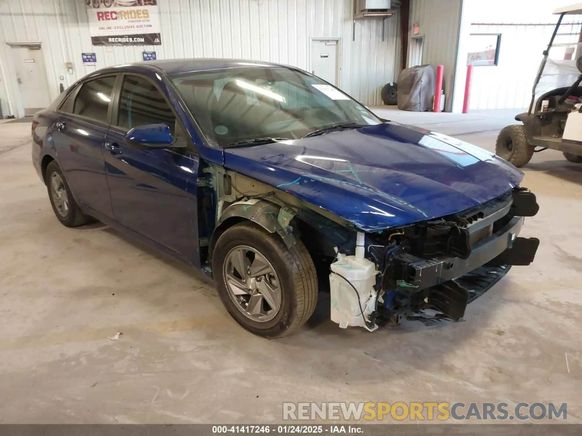 1 Photograph of a damaged car KMHLL4DG0RU743469 HYUNDAI ELANTRA 2024