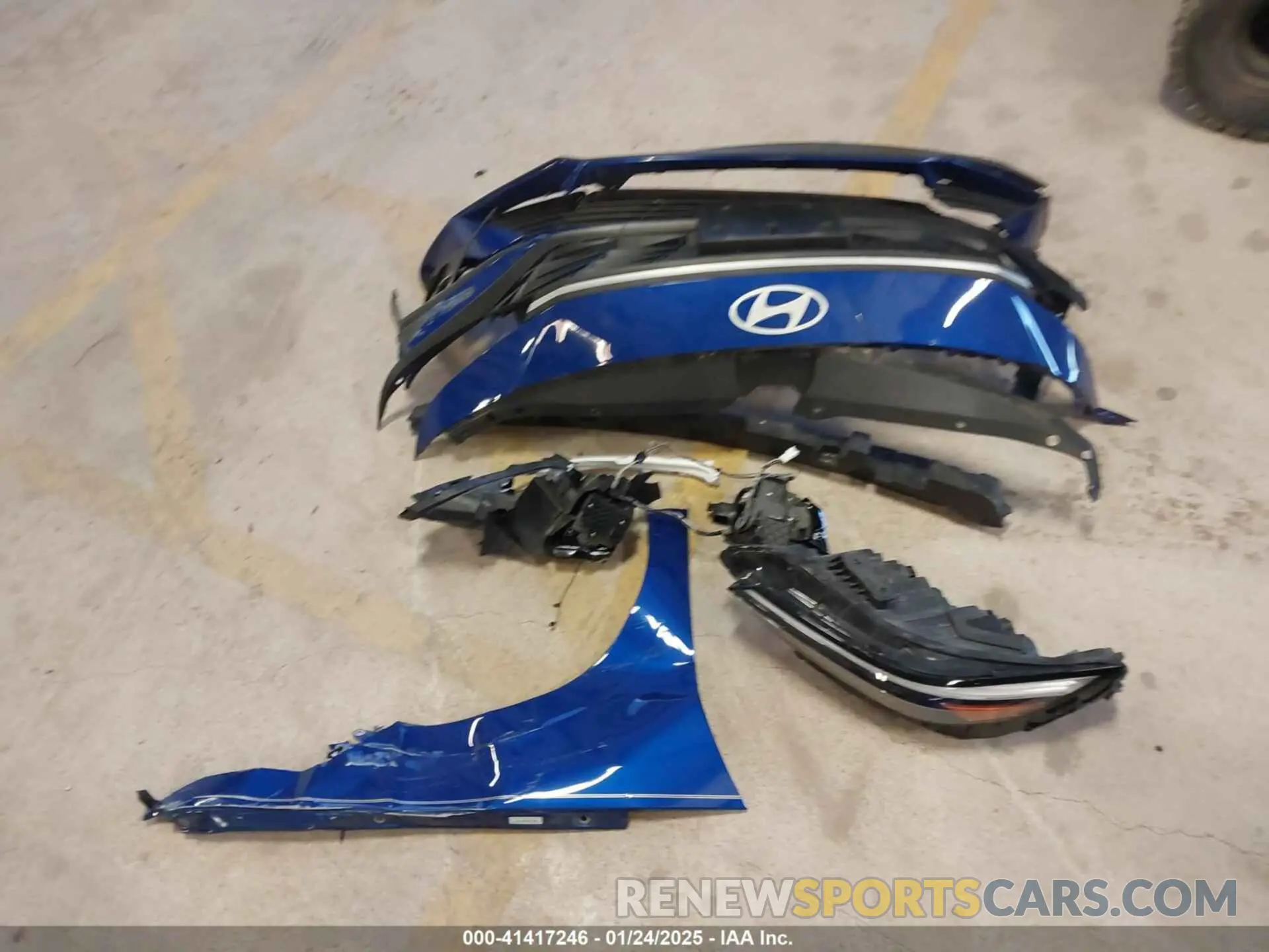 12 Photograph of a damaged car KMHLL4DG0RU743469 HYUNDAI ELANTRA 2024