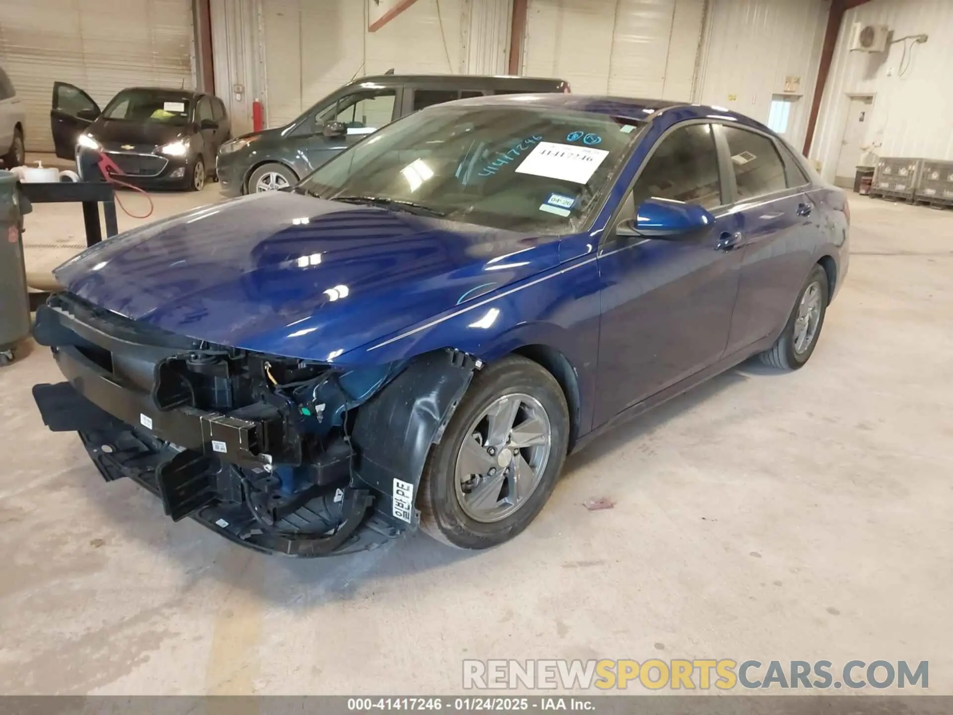 2 Photograph of a damaged car KMHLL4DG0RU743469 HYUNDAI ELANTRA 2024