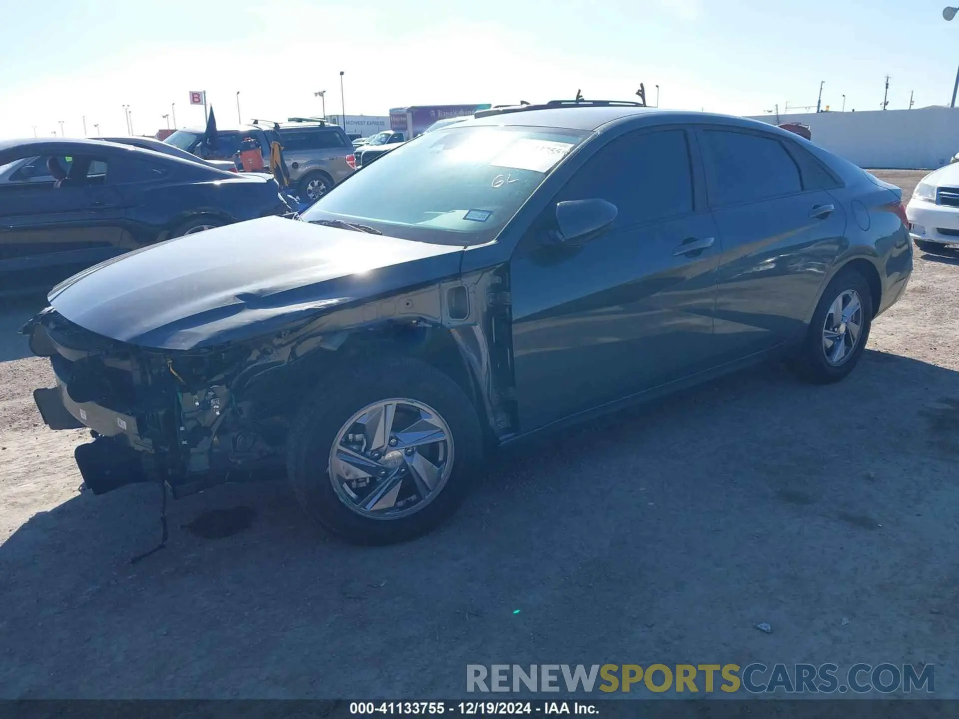 2 Photograph of a damaged car KMHLL4DG0RU818252 HYUNDAI ELANTRA 2024
