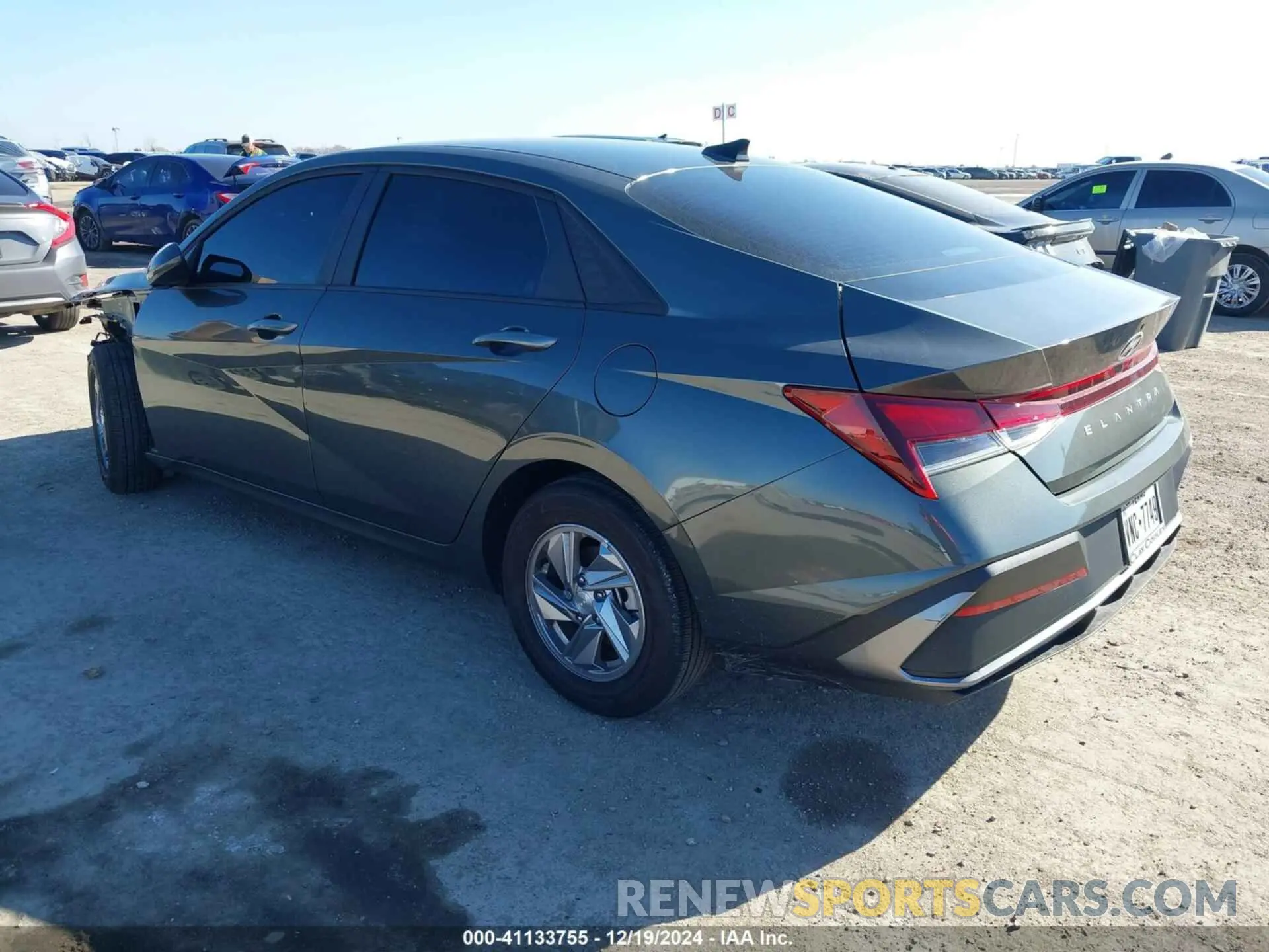 3 Photograph of a damaged car KMHLL4DG0RU818252 HYUNDAI ELANTRA 2024