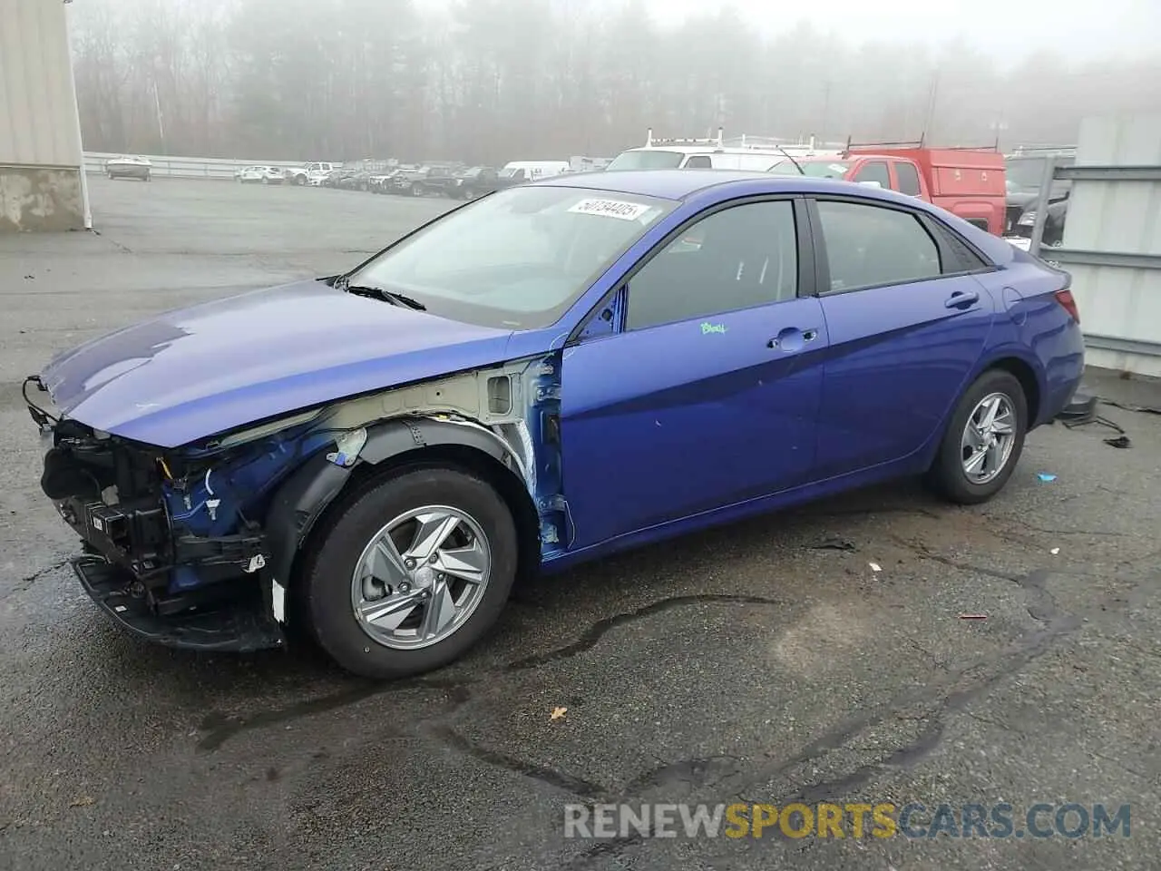 1 Photograph of a damaged car KMHLL4DG1RU637841 HYUNDAI ELANTRA 2024