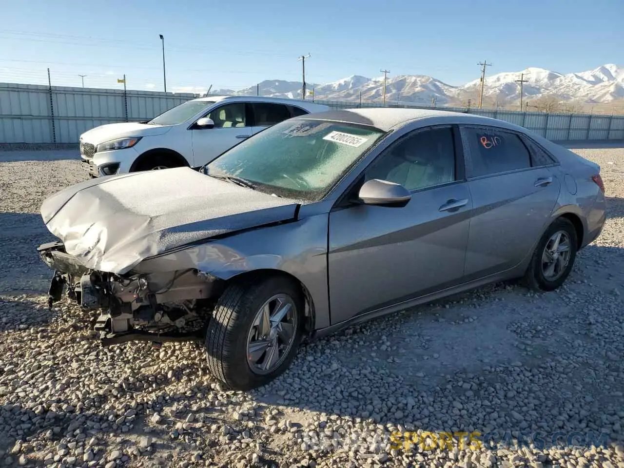 1 Photograph of a damaged car KMHLL4DG1RU637922 HYUNDAI ELANTRA 2024