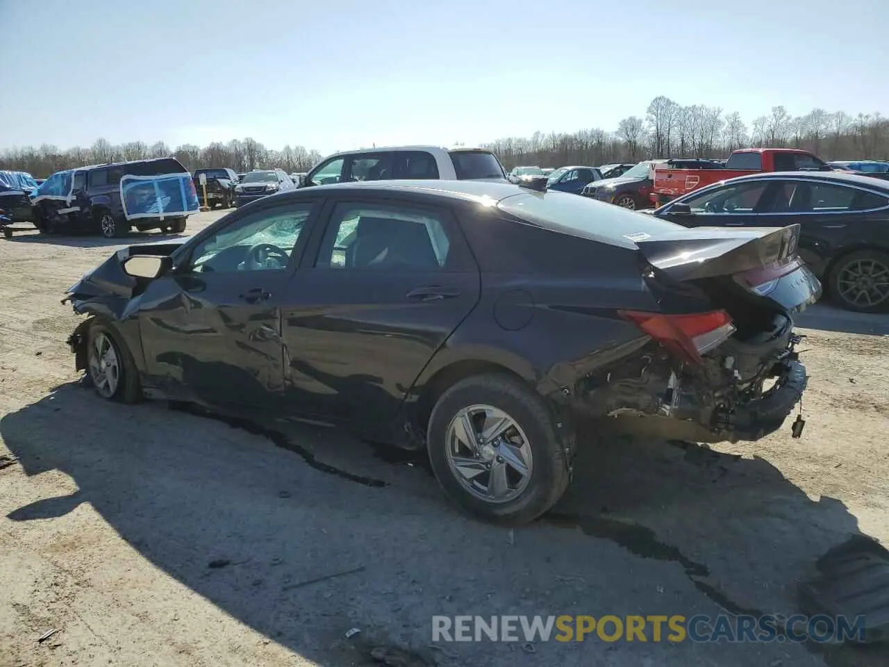 2 Photograph of a damaged car KMHLL4DG1RU683976 HYUNDAI ELANTRA 2024