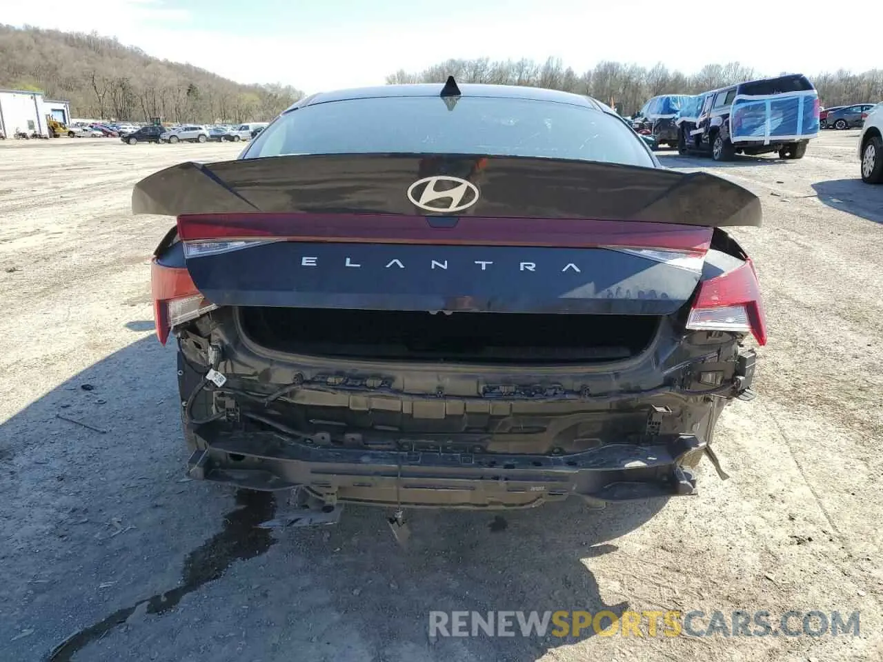 6 Photograph of a damaged car KMHLL4DG1RU683976 HYUNDAI ELANTRA 2024